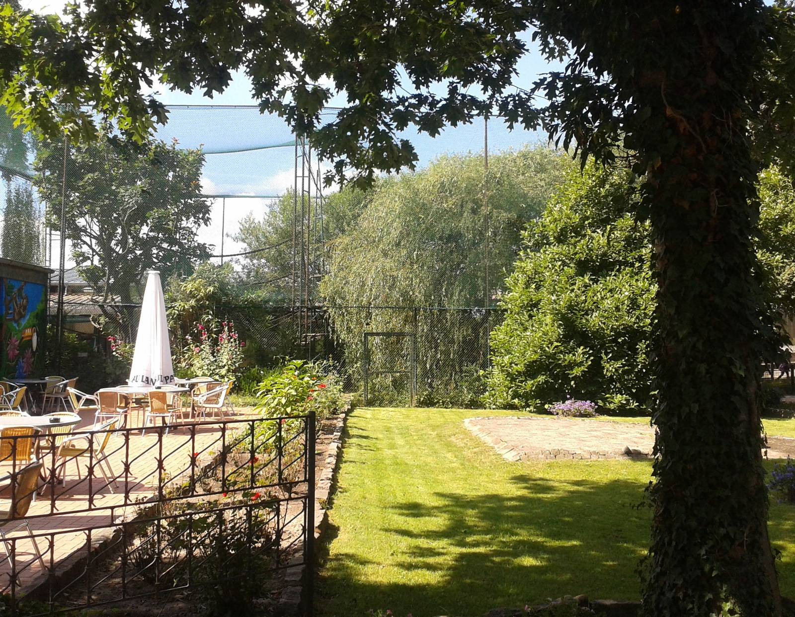 Outdoor Lemur enclosure