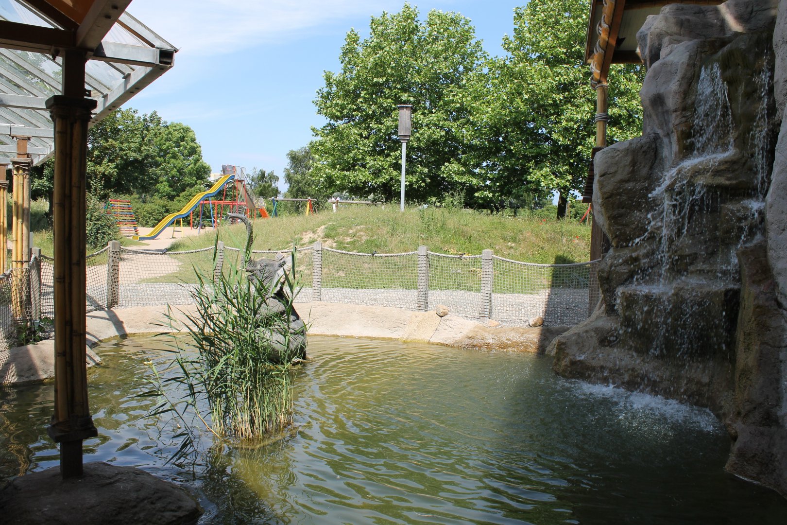 Outdoor playing-ground