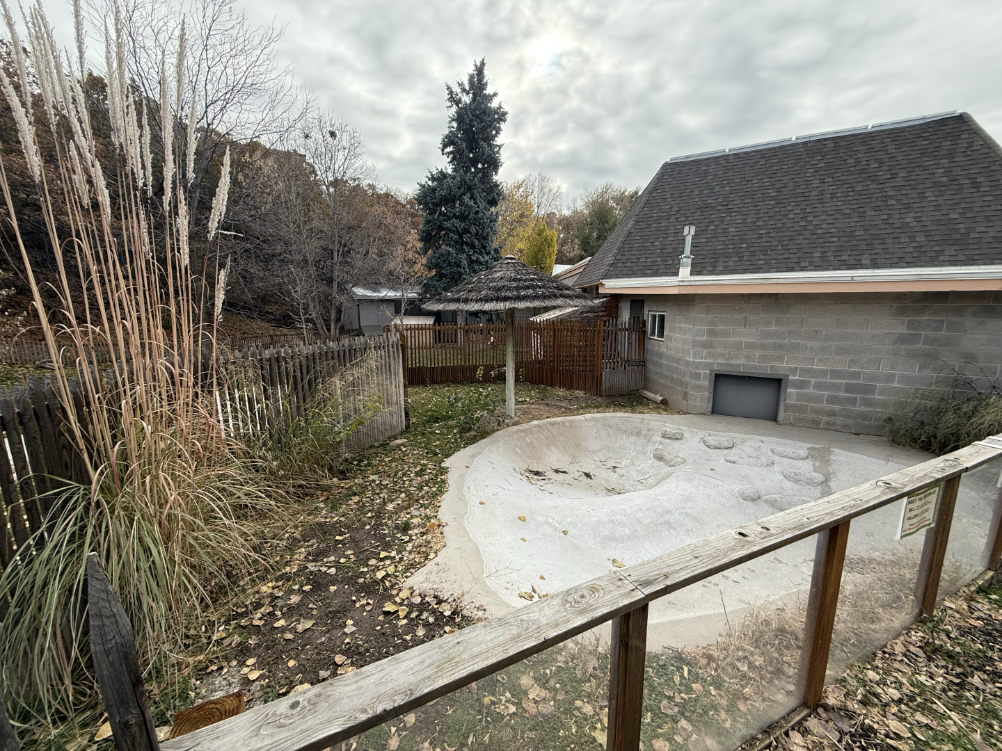 Outdoor Siamese Crocodile Habitat - Small Animal Building