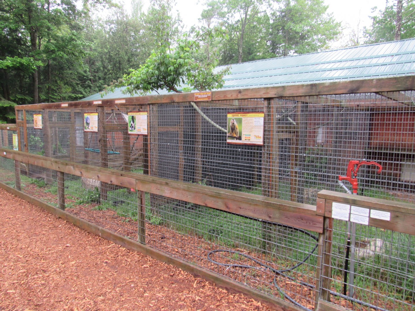 Outdoor Tropical Mammal Exhibits