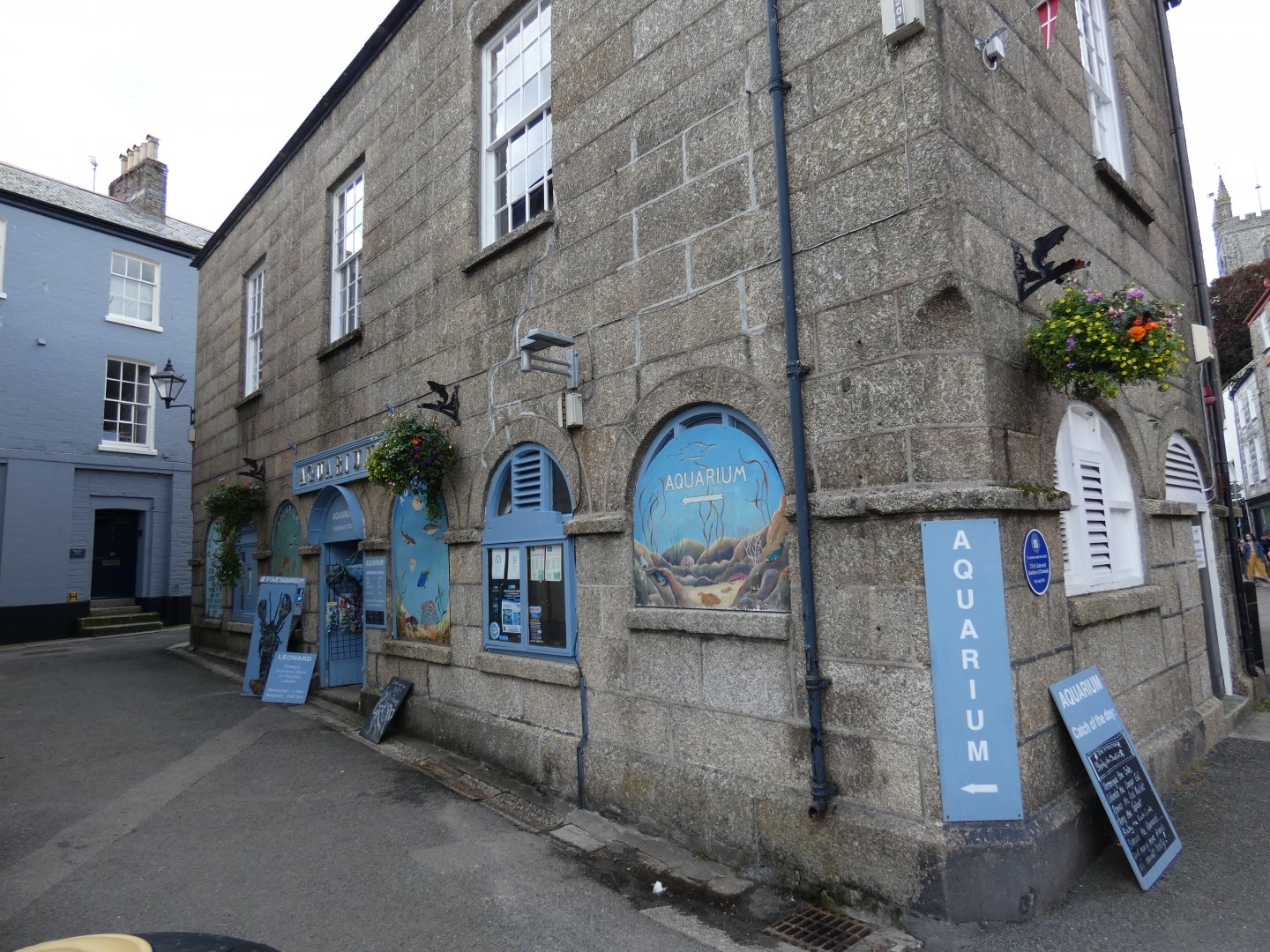 Outside of Aquarium (Fowey Aquarium)