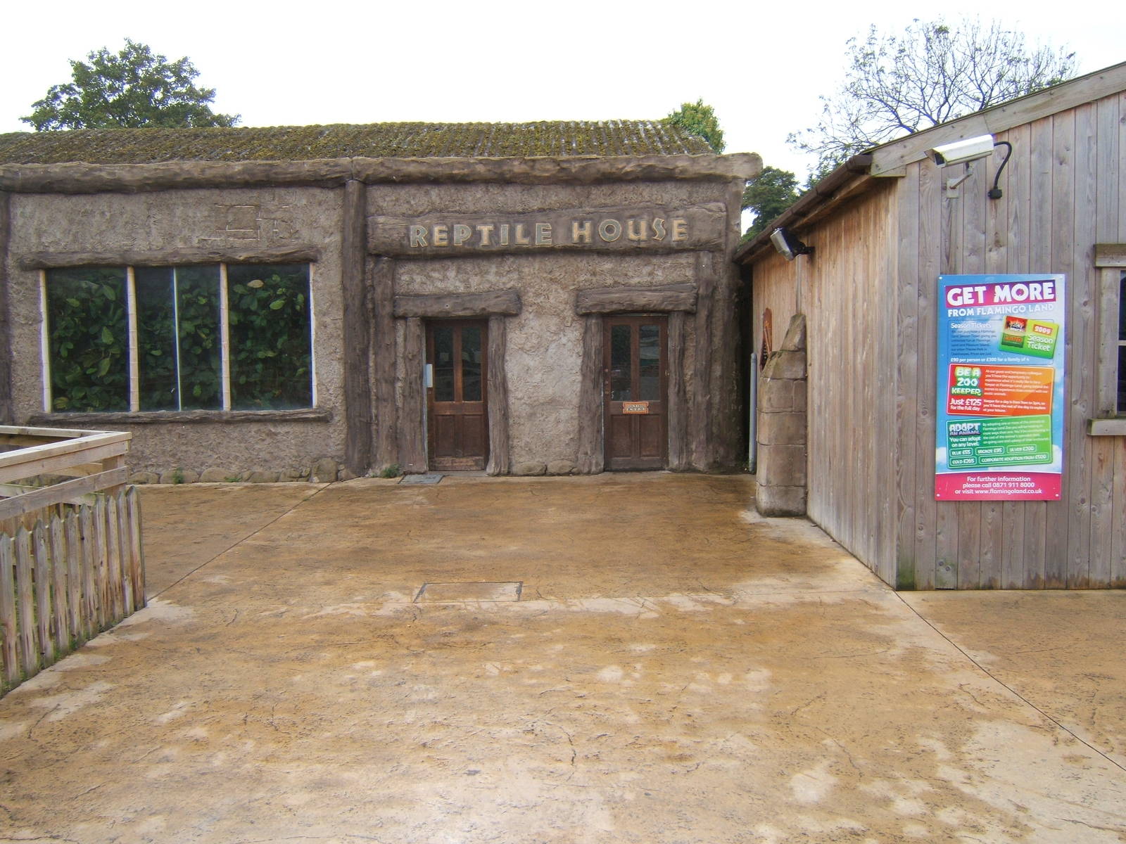 Outside of the Reptile House