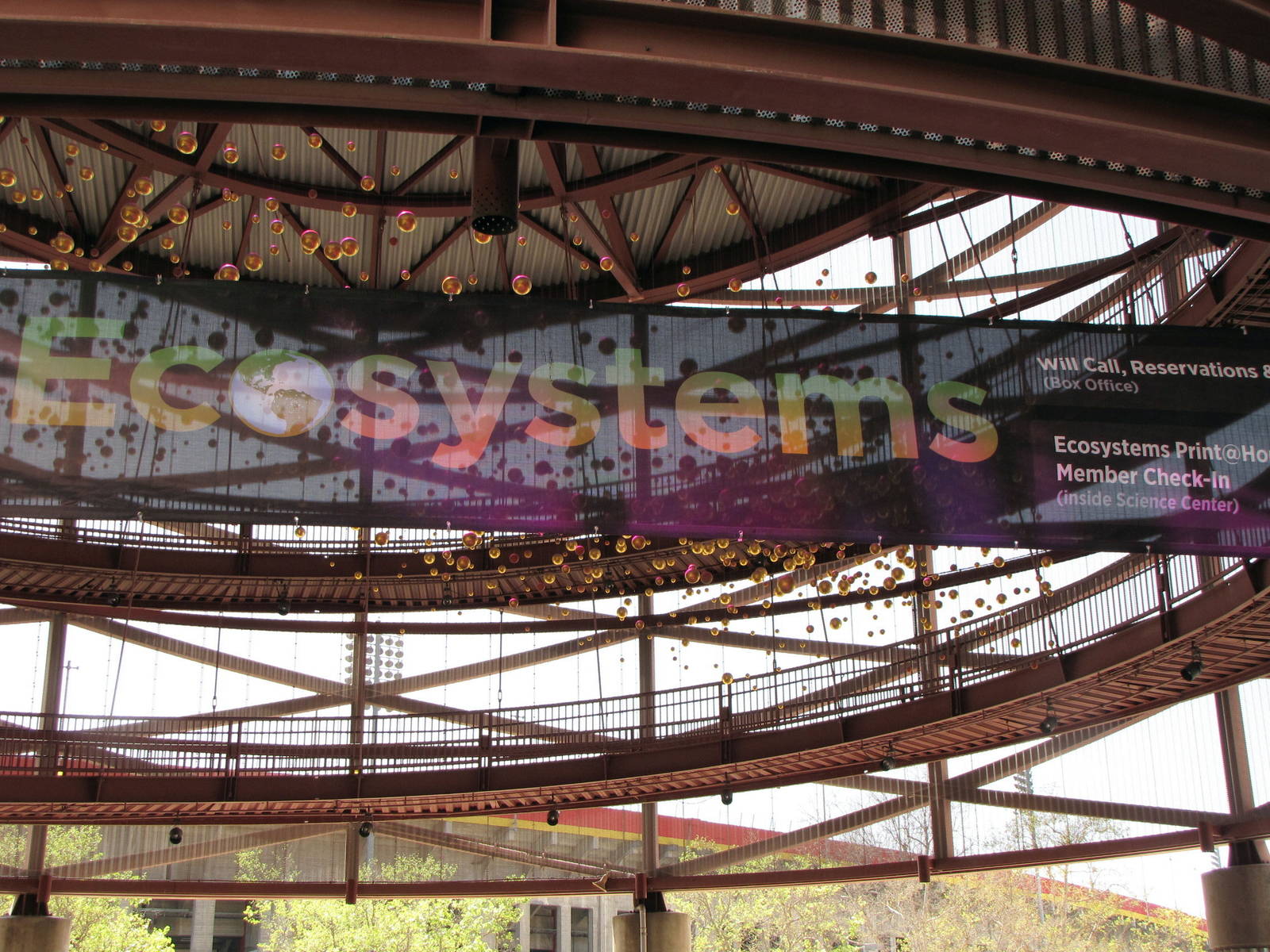 Outside Science Center Entrance