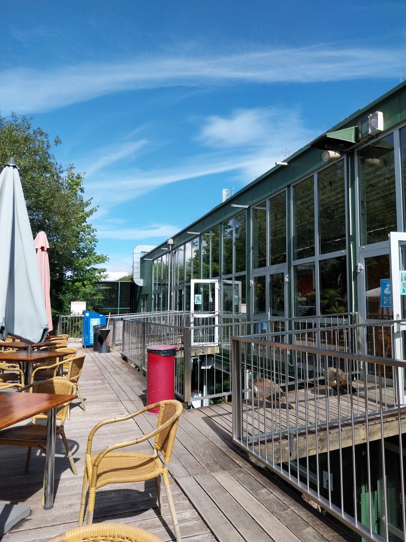 Outside the main building