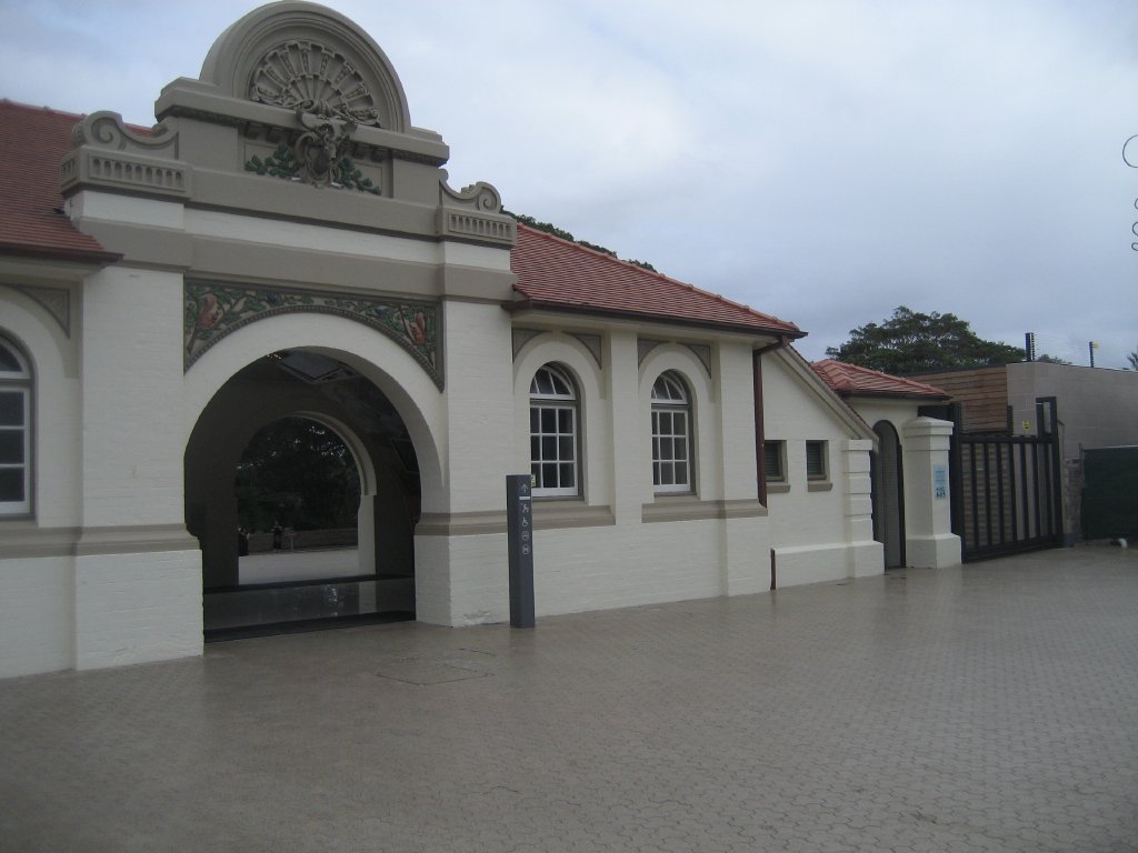 Outside the Main Entrance