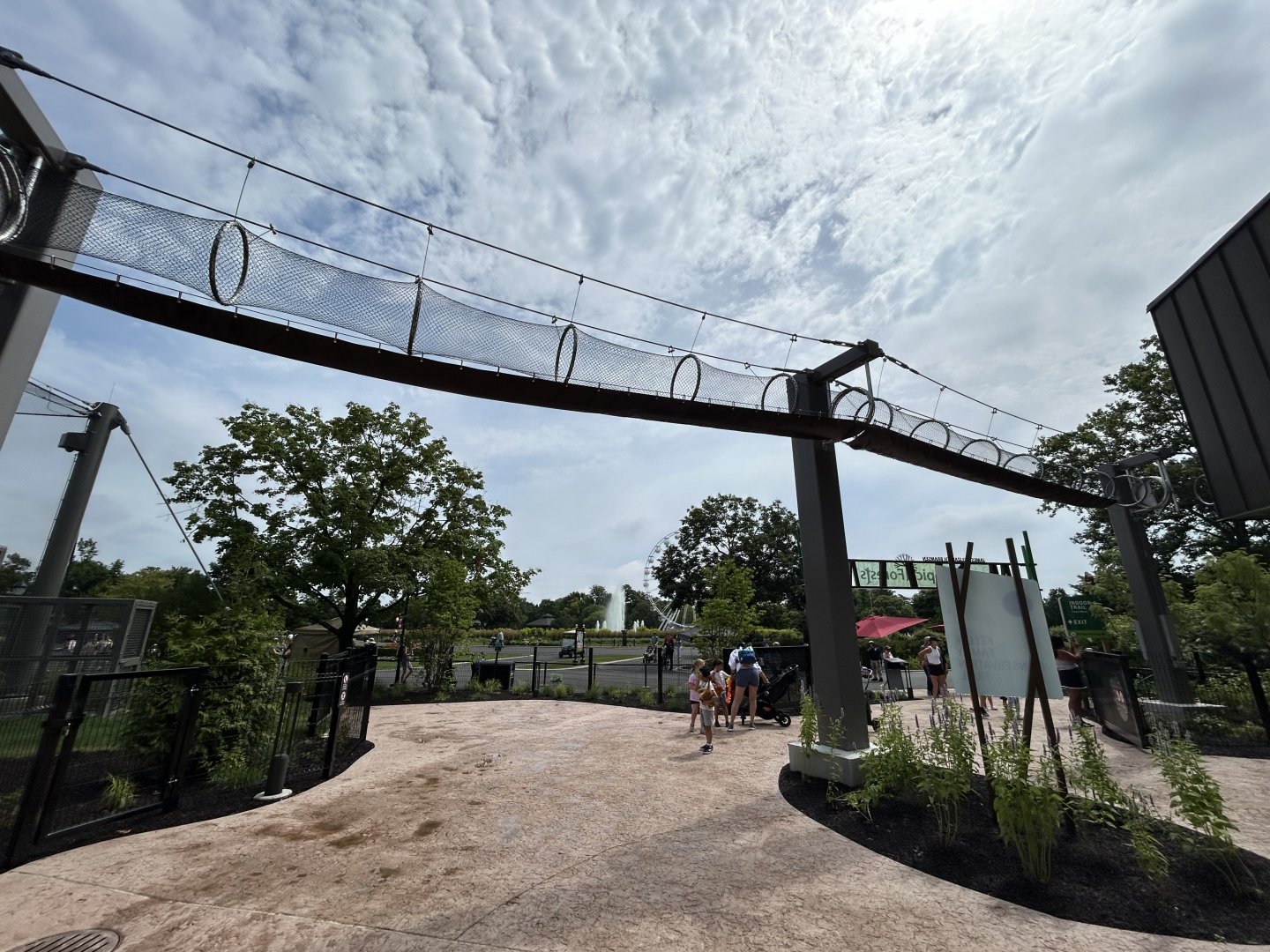 Overhead Monkey Tunnel - Tropical Forests