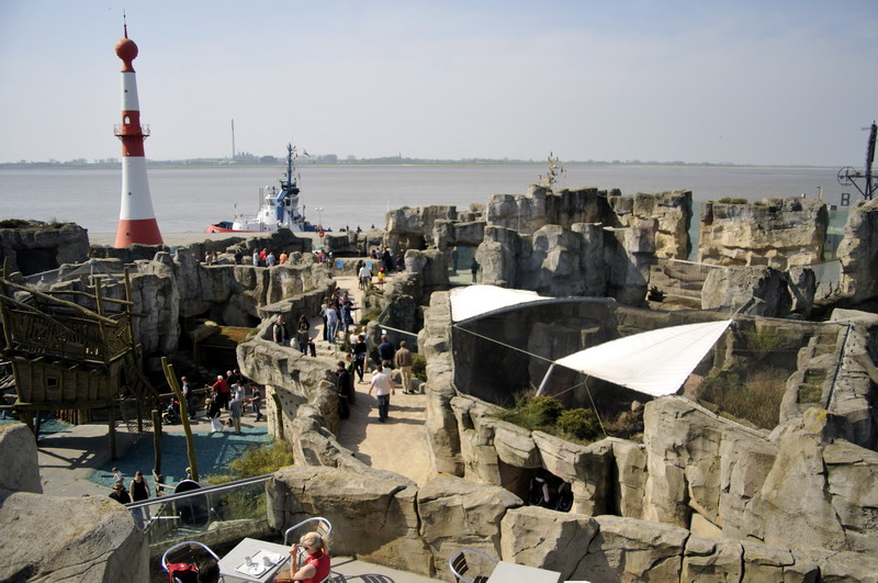 Overview at Bremerhaven zoo