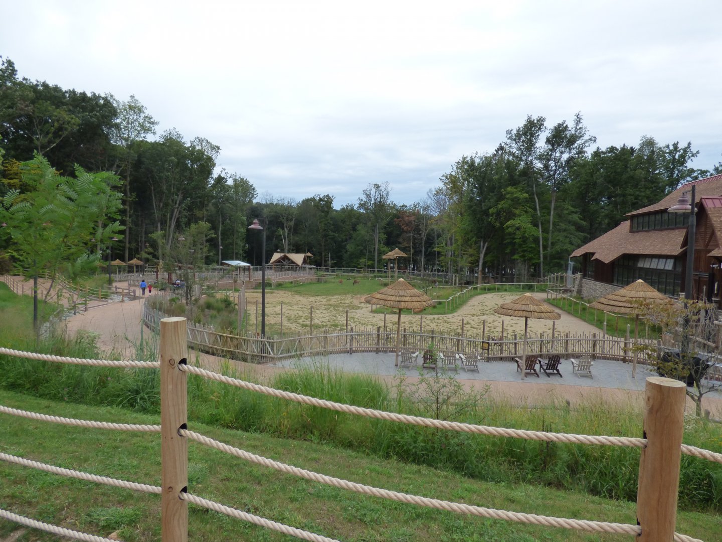 Overview of African hooftstock yard - Sept. 2018