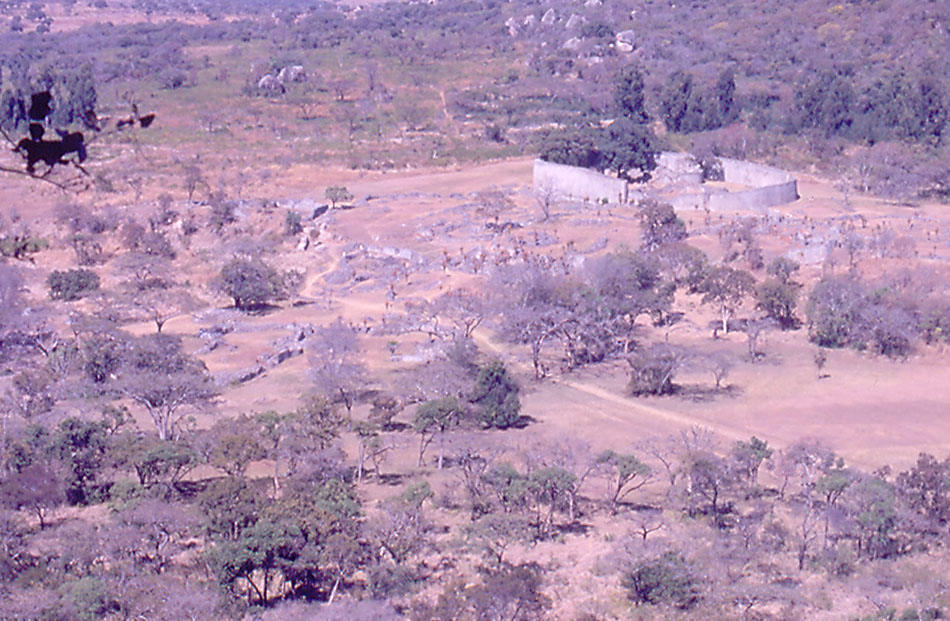 Overview of Great Zimbabwe from the Hill Complex