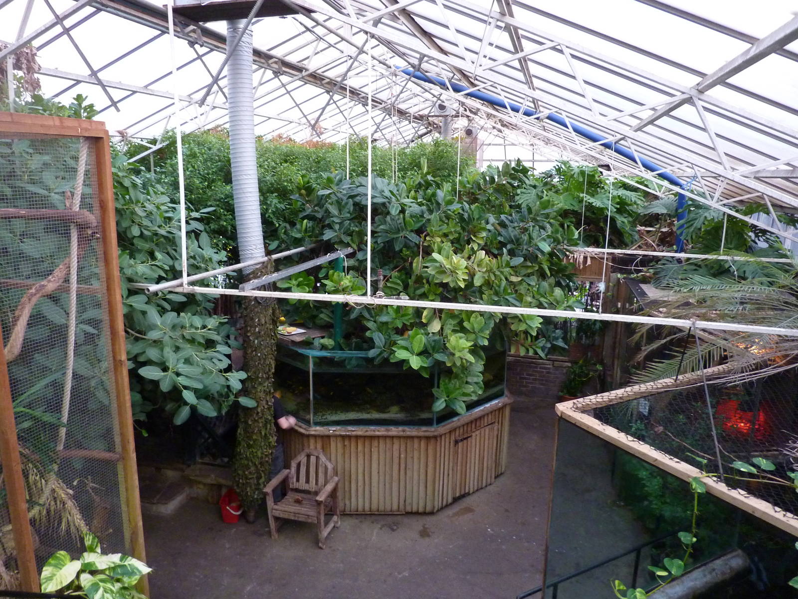 Overview of main indoor area