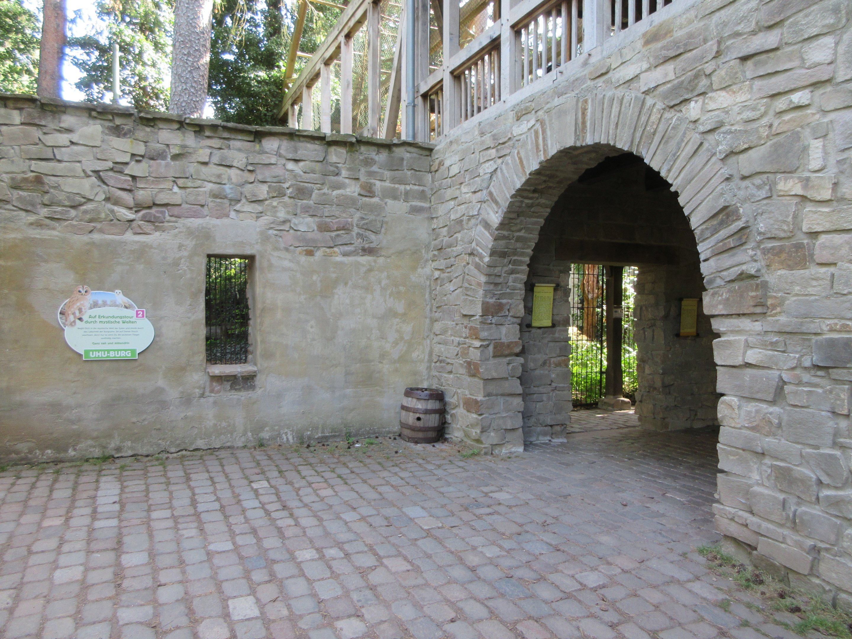 Owl Castle - pathway