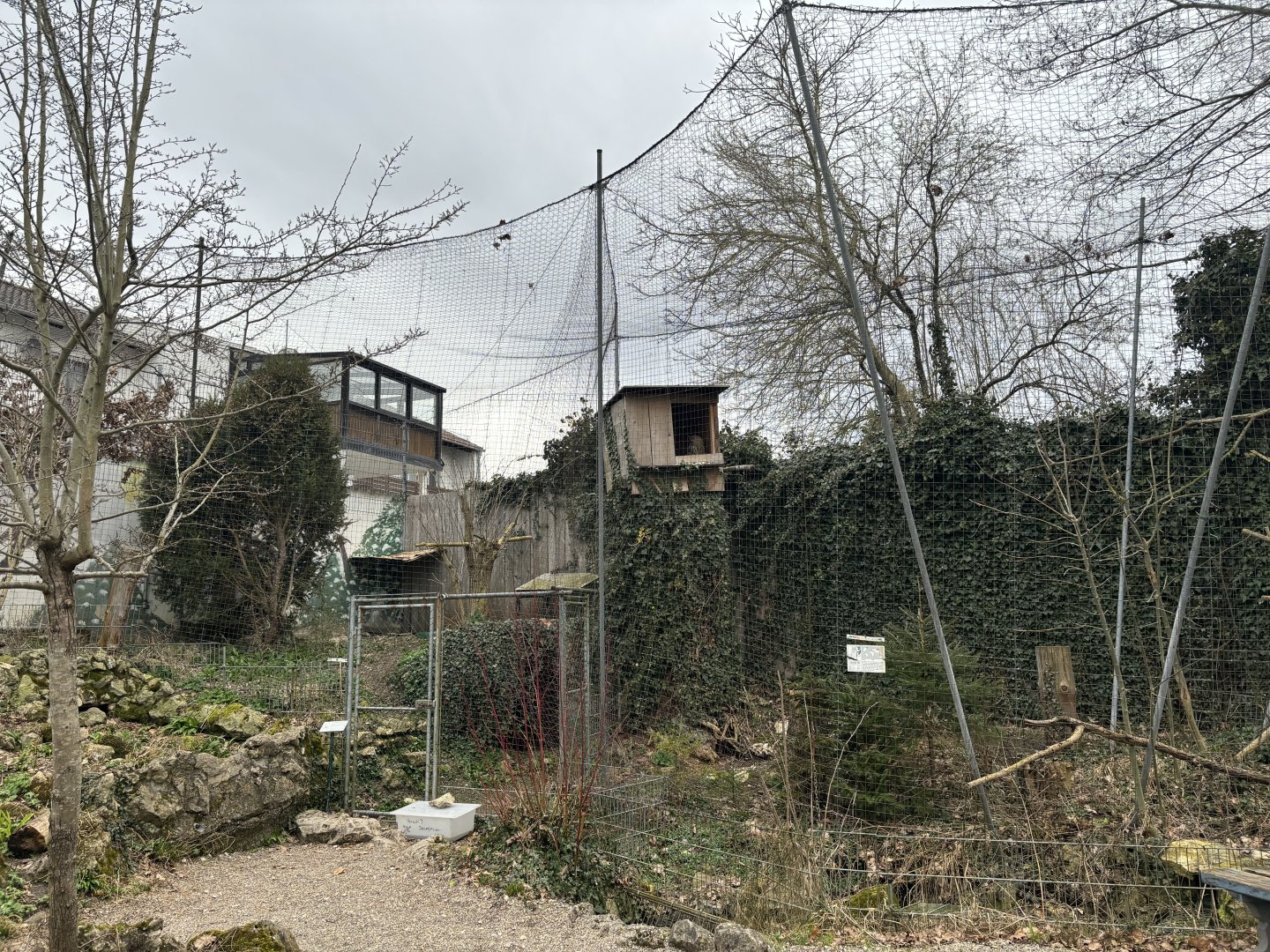Owl Enclosures at Zoo Wassertstern (Ingolstadt)