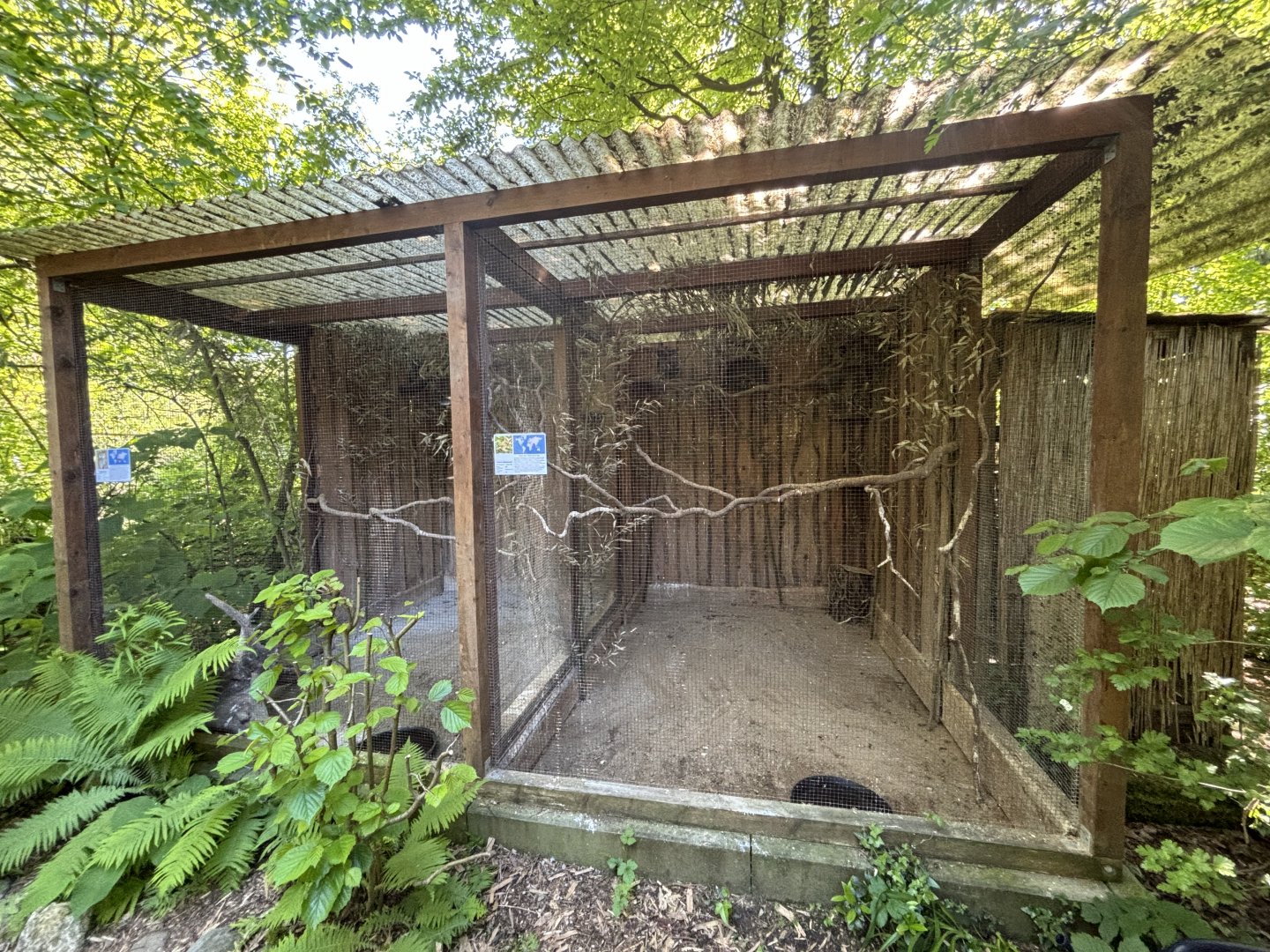 Owl enclosures