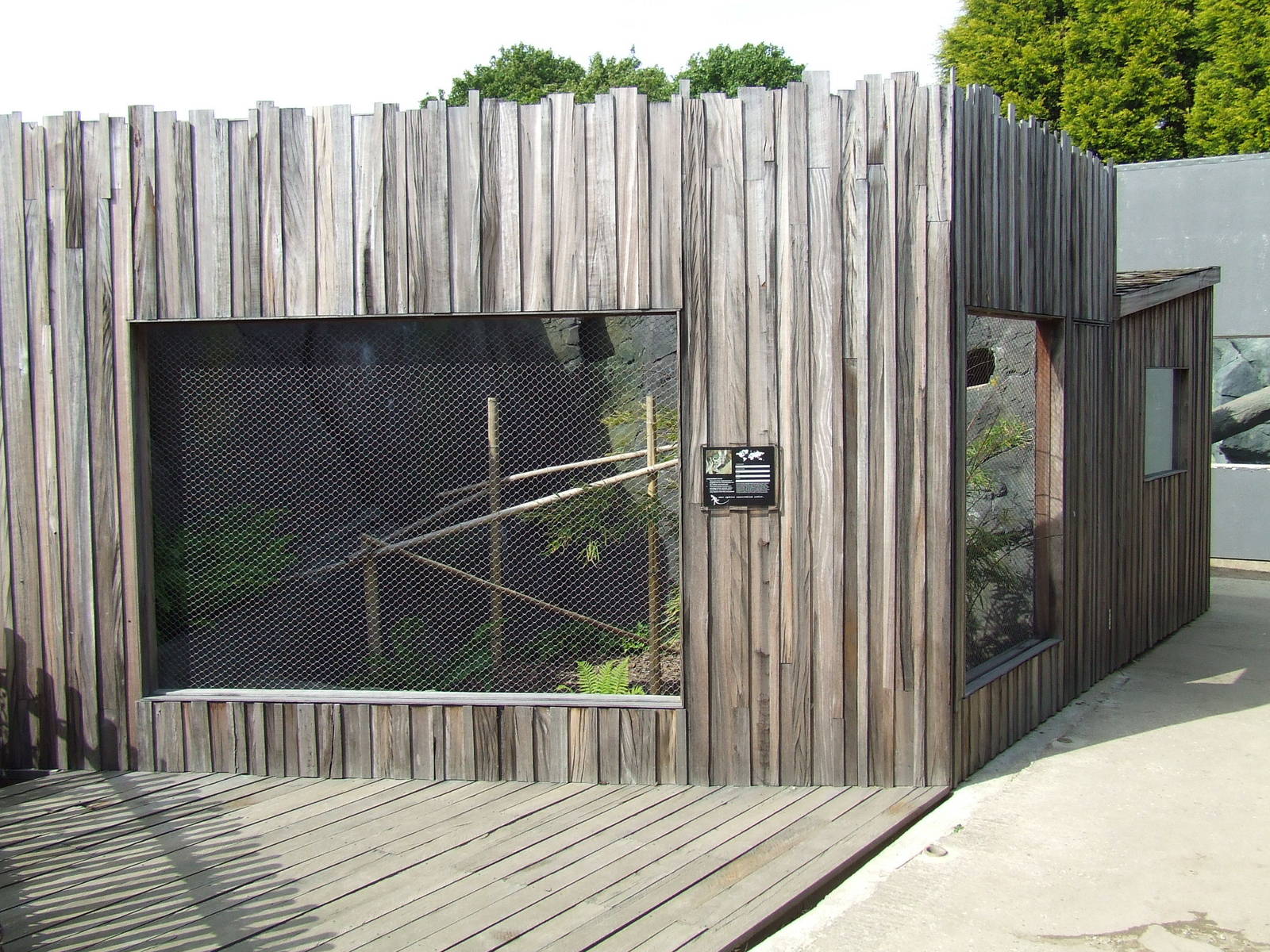 Owston's Palm Civet exhibit, Rare Species Conservation Centre, Sandwich