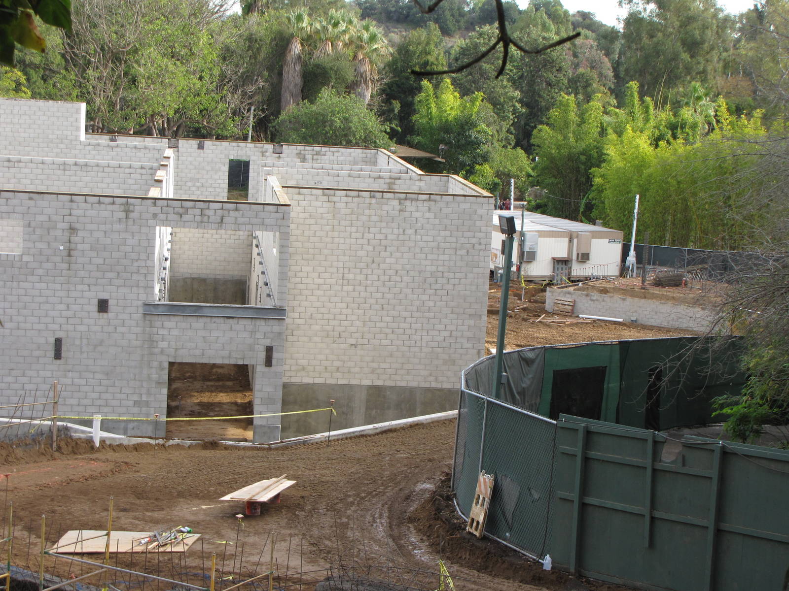 Pachyderm Forest Construction Site 12-31-2009
