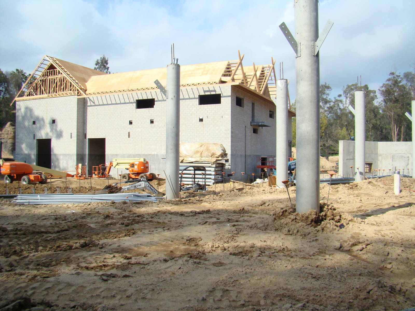 Pachyderm Forest construction update