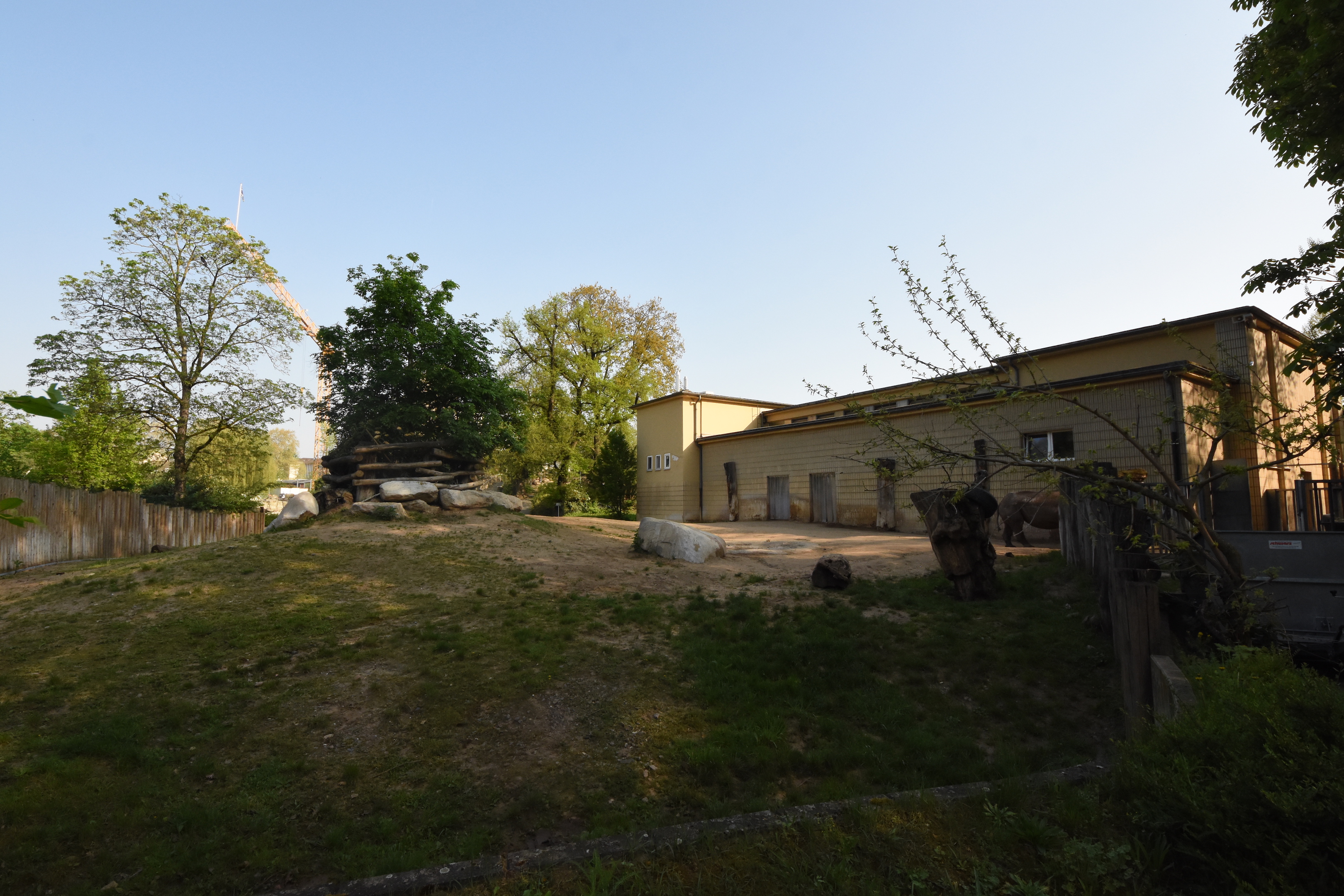 Pachyderm house - Rhino outdoors