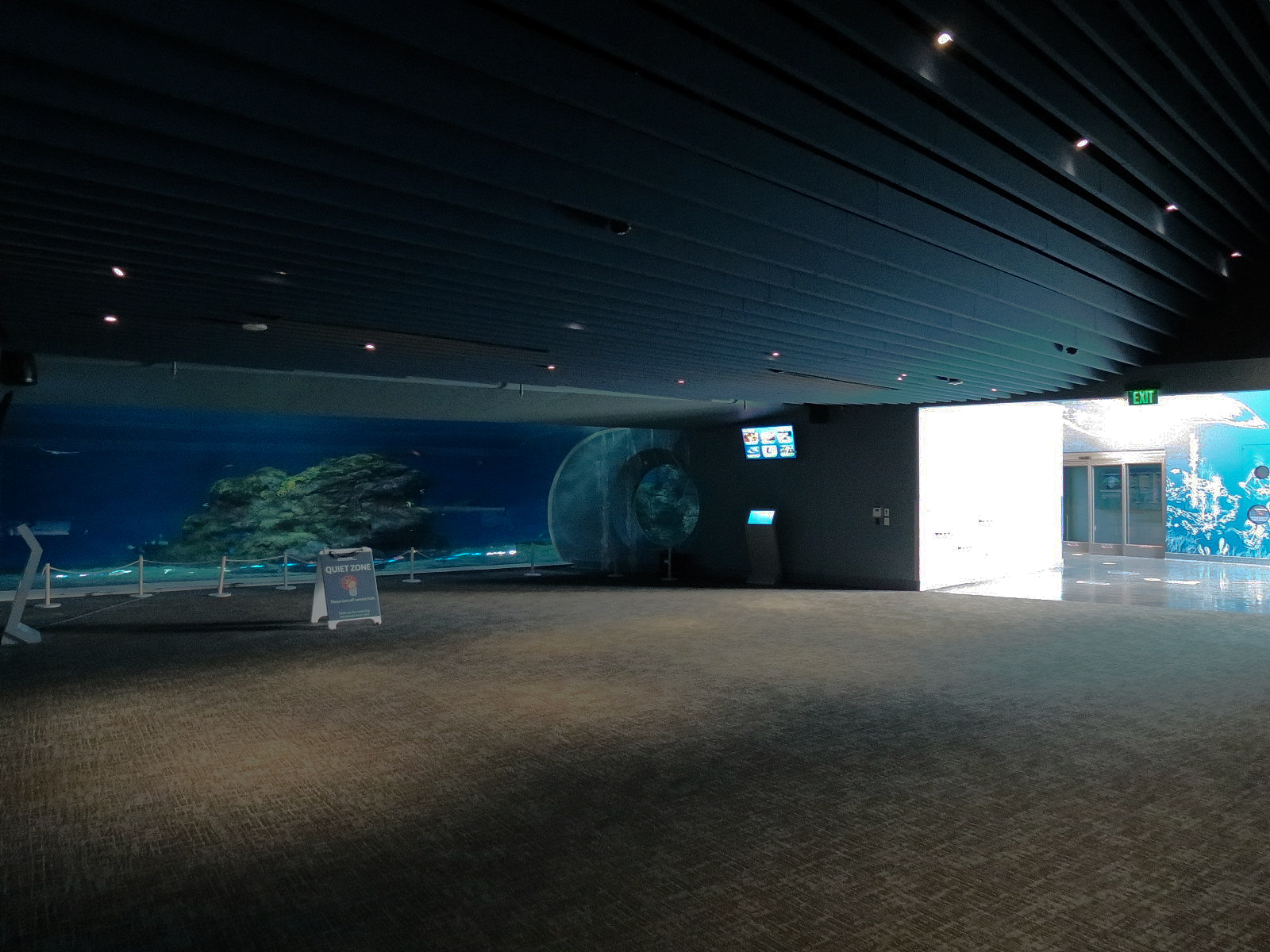 Pacific Seas Aquarium - Baja Bay - Lower Level View