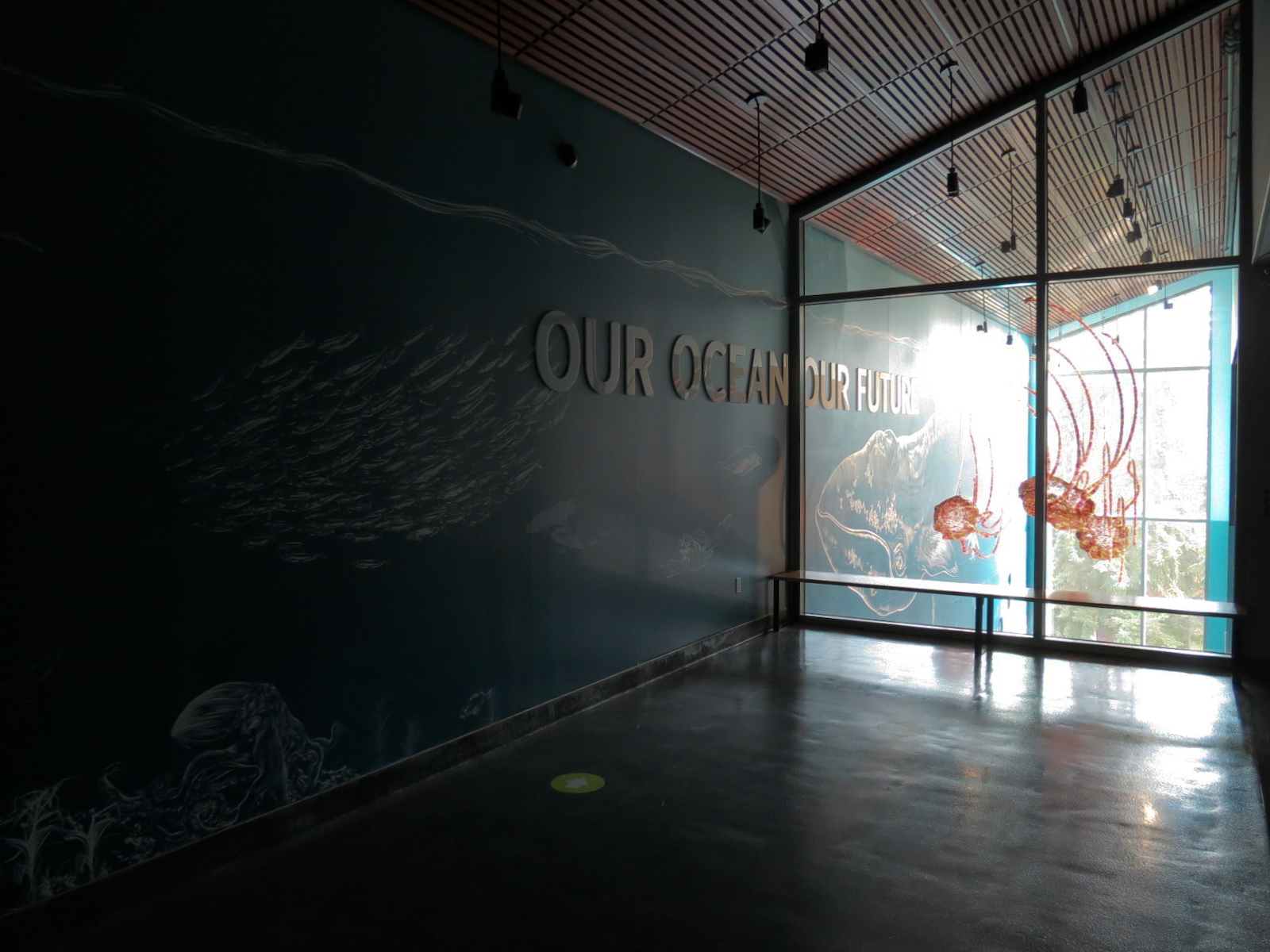 Pacific Seas Aquarium - Entrance Lobby