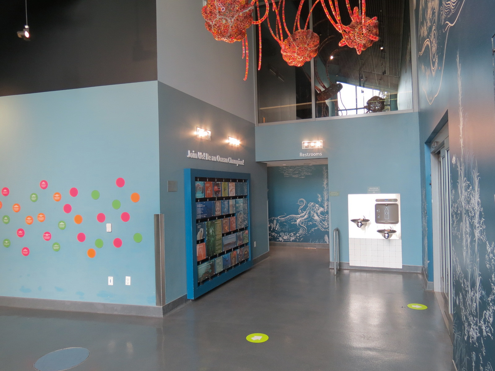 Pacific Seas Aquarium - Exit Lobby