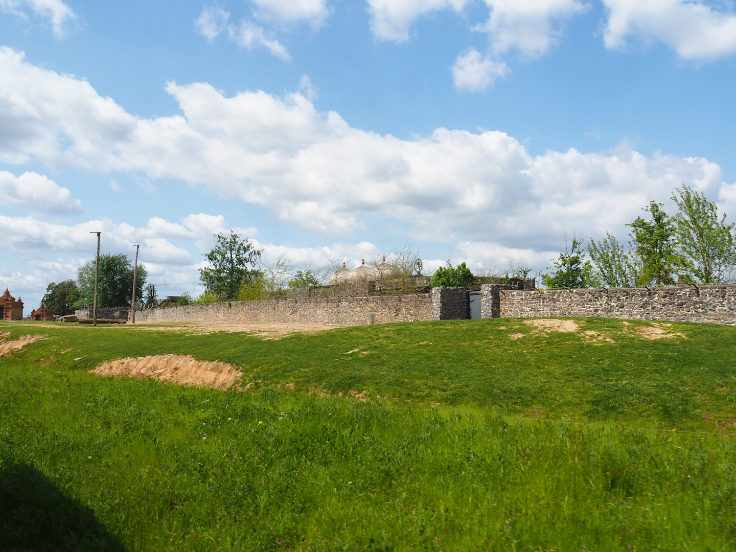 Pairi Daiza Steam Railway ride - First large Asian elephant paddock, 2023-05-16