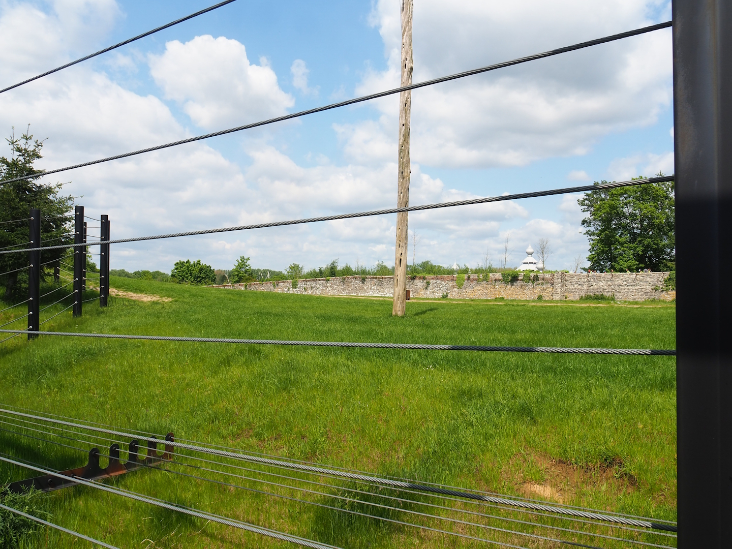 Pairi Daiza Steam Railway ride - Second large Asian elephant paddock, 2023-05-16