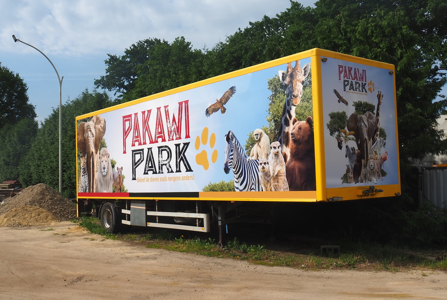 Pakawi Park truck trailer, 2021-06-15