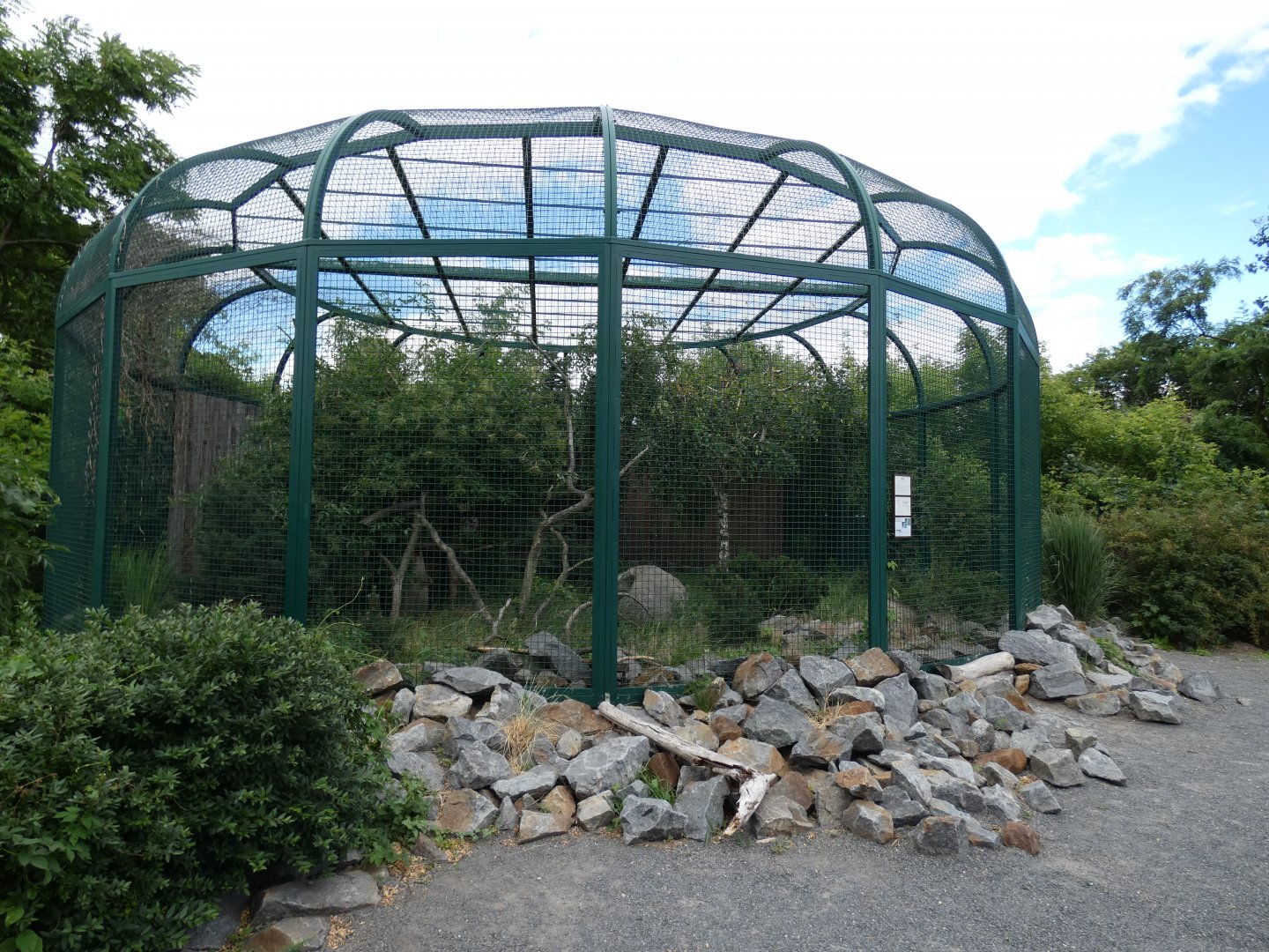Pallas Cat enclosure