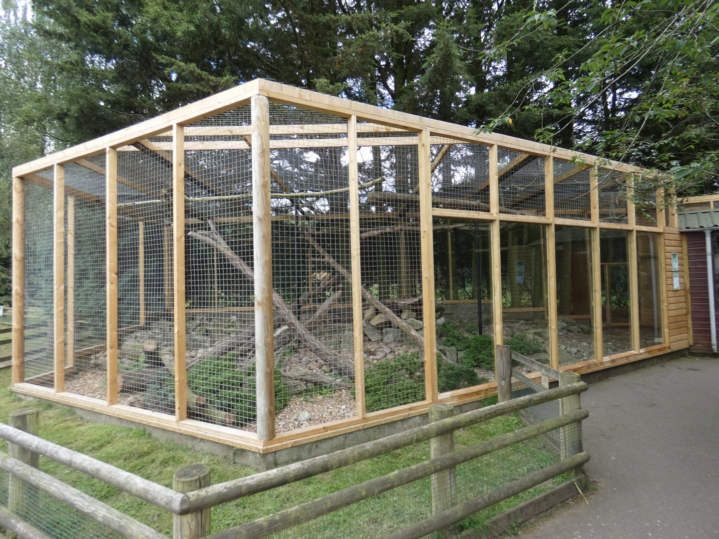 Pallas cat enclosure