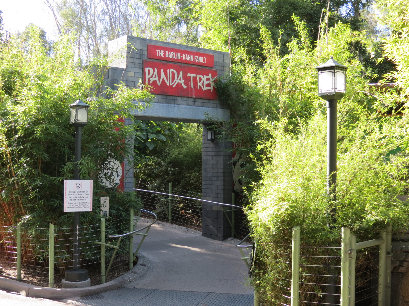 Panda Canyon - Panda Trek - Entrance
