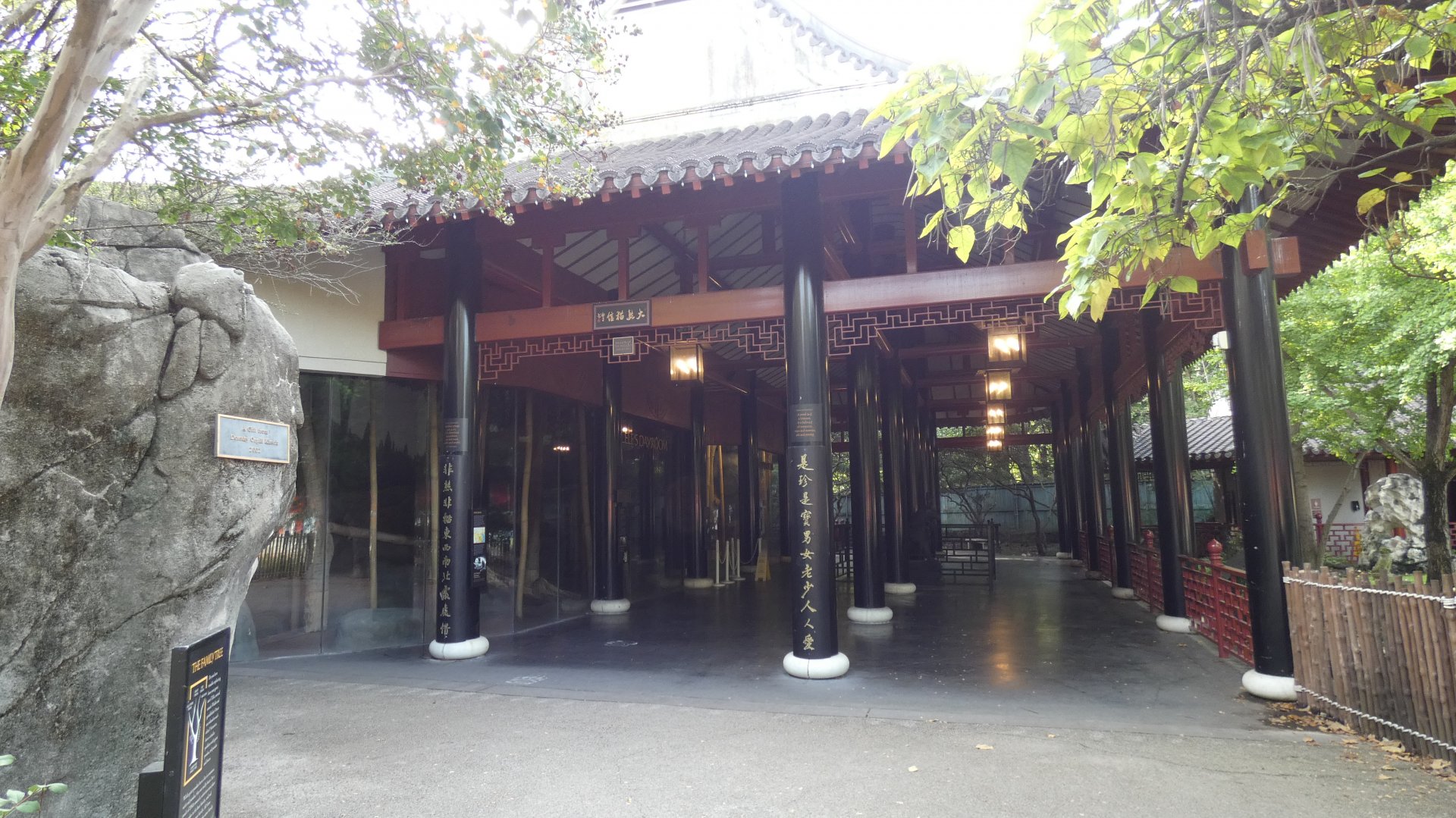 Panda Dayroom Viewing Area, China - Sep. 2021