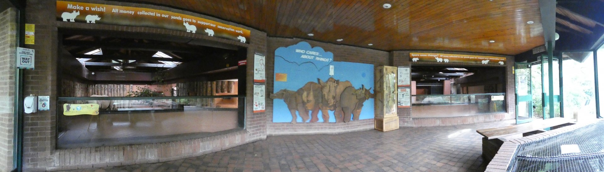 Panorama of Rhino house