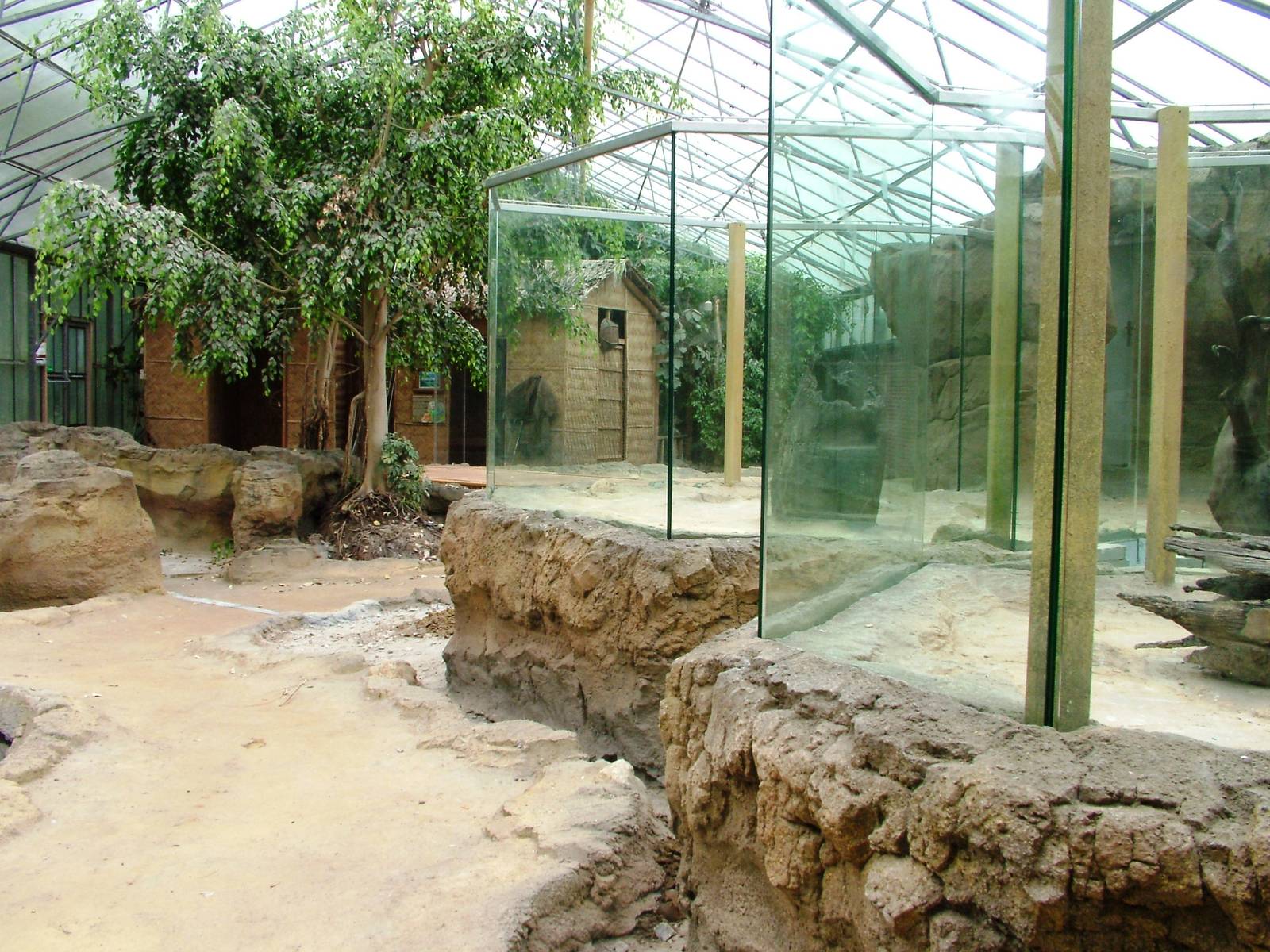 Pantanal Exhibit Construction at Avifauna, 04/06/12