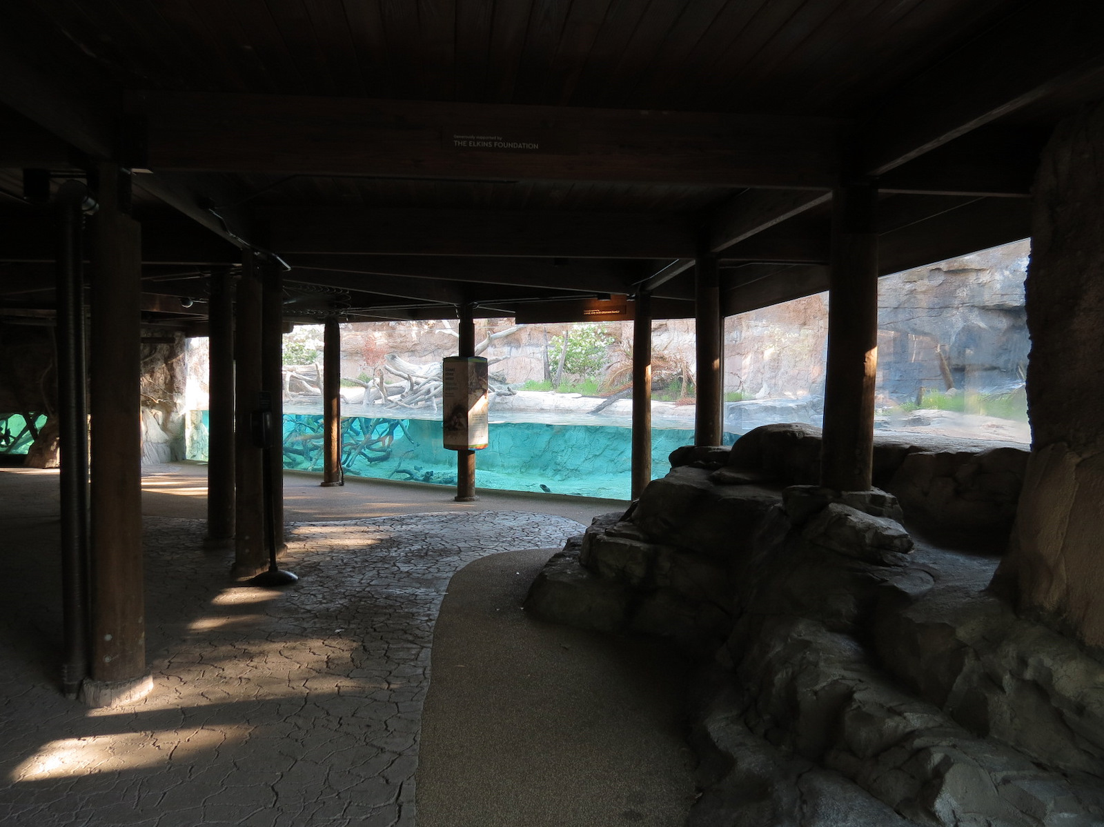 Pantanal - Giant River Otter Exhibit Viewing Building