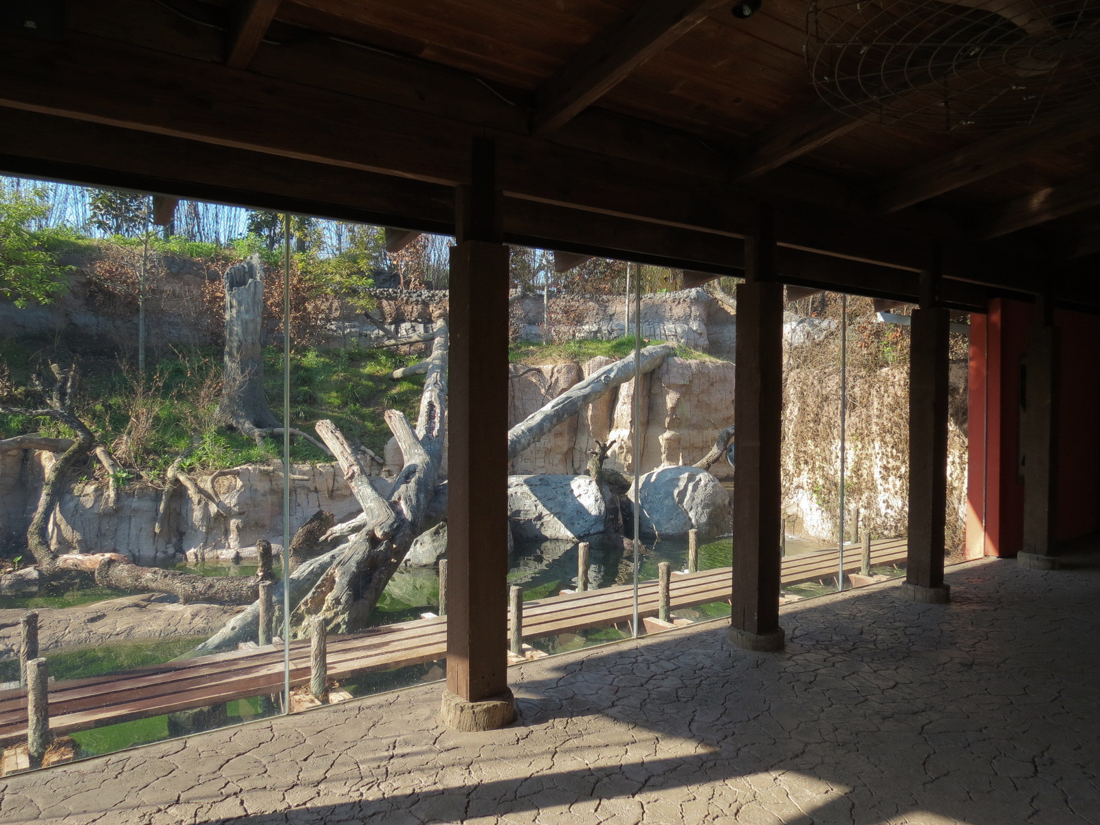 Pantanal - Jaguar Exhibit - Viewing Shelter