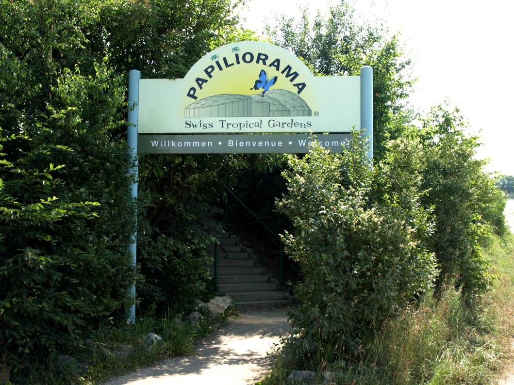 Papiliorama - Entrance