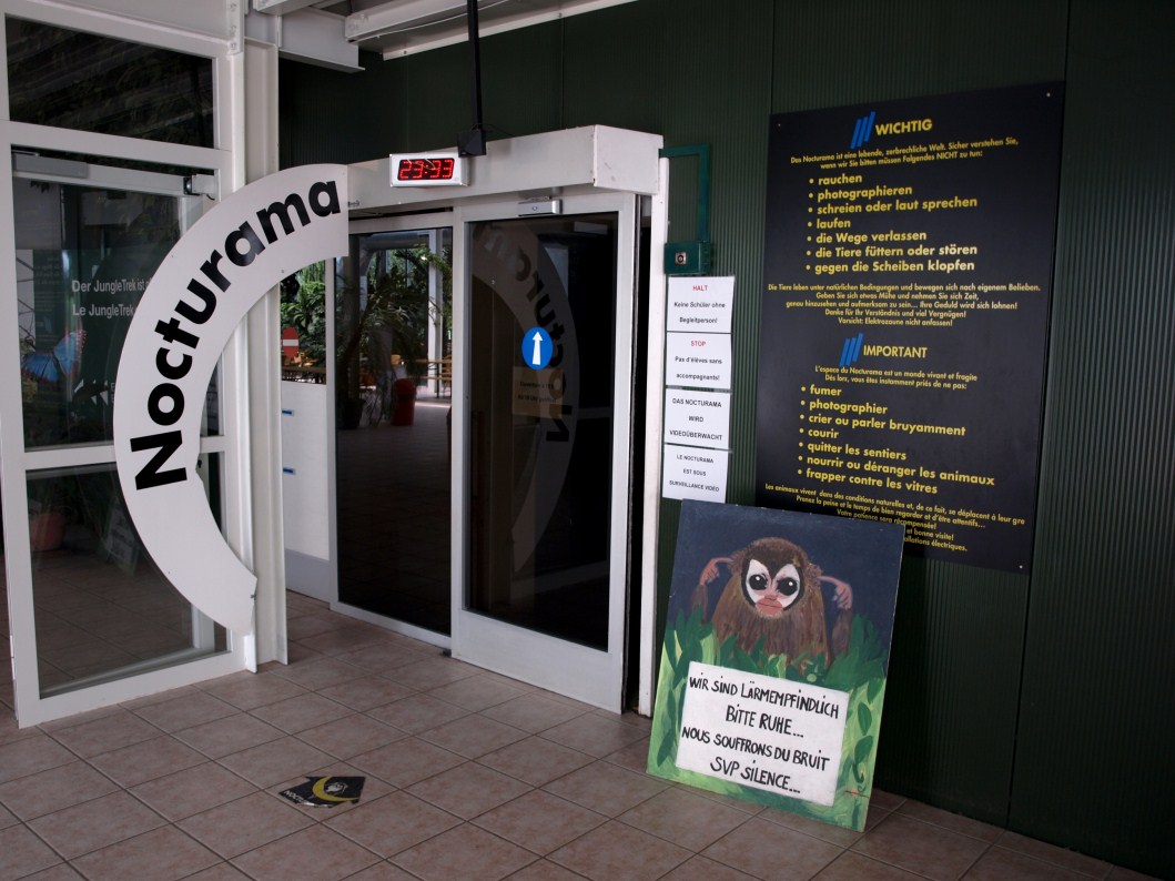 Papiliorama - Nocturama (Entrance)