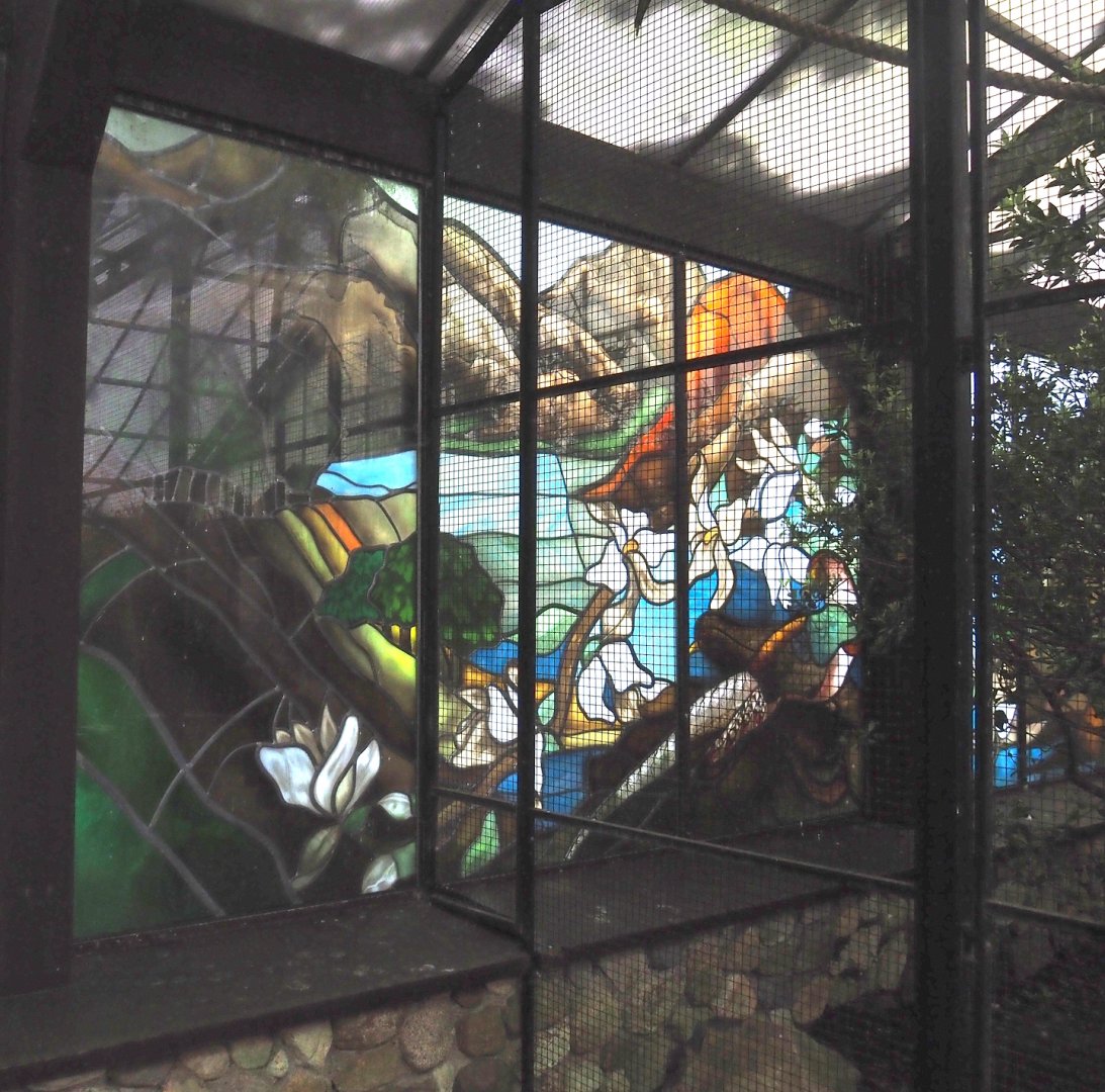 Paradies-Halle stained glass windows, 2024-05-22