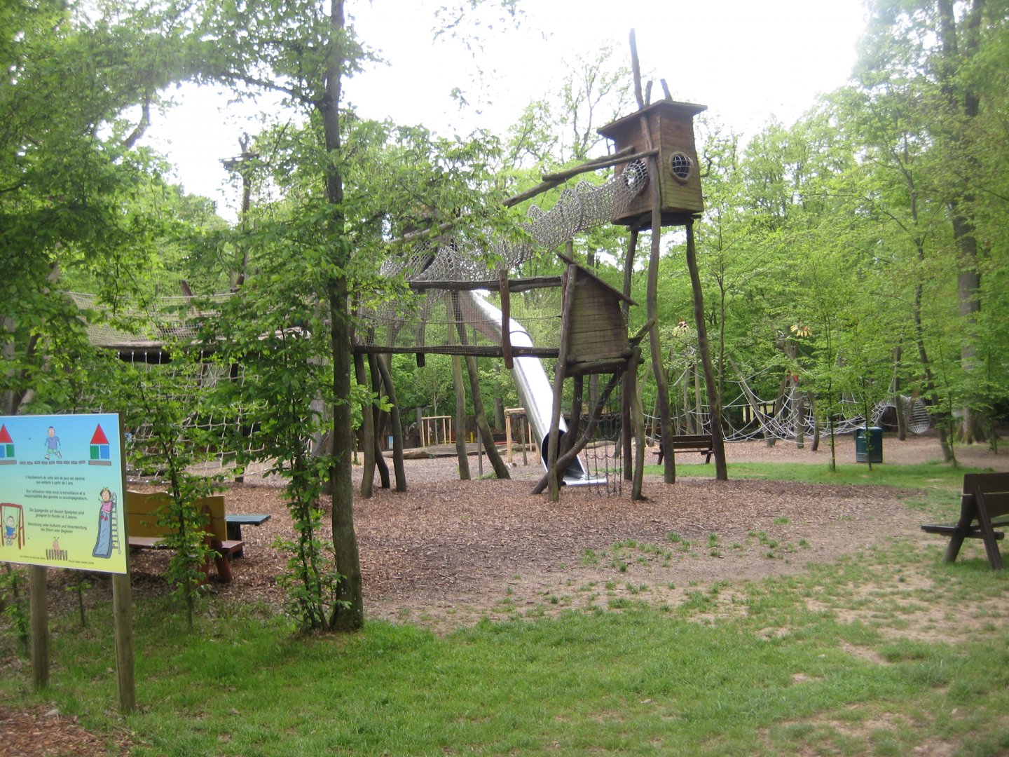 Parc Merveilleux - playground