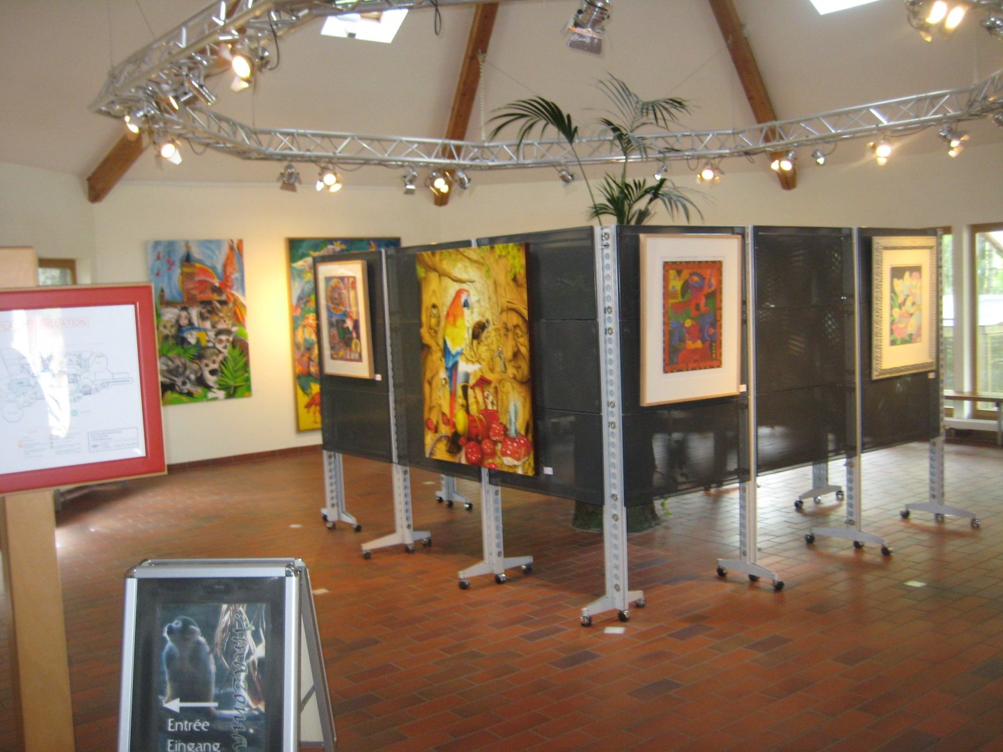 Parc Merveilleux - temporary art exhibition