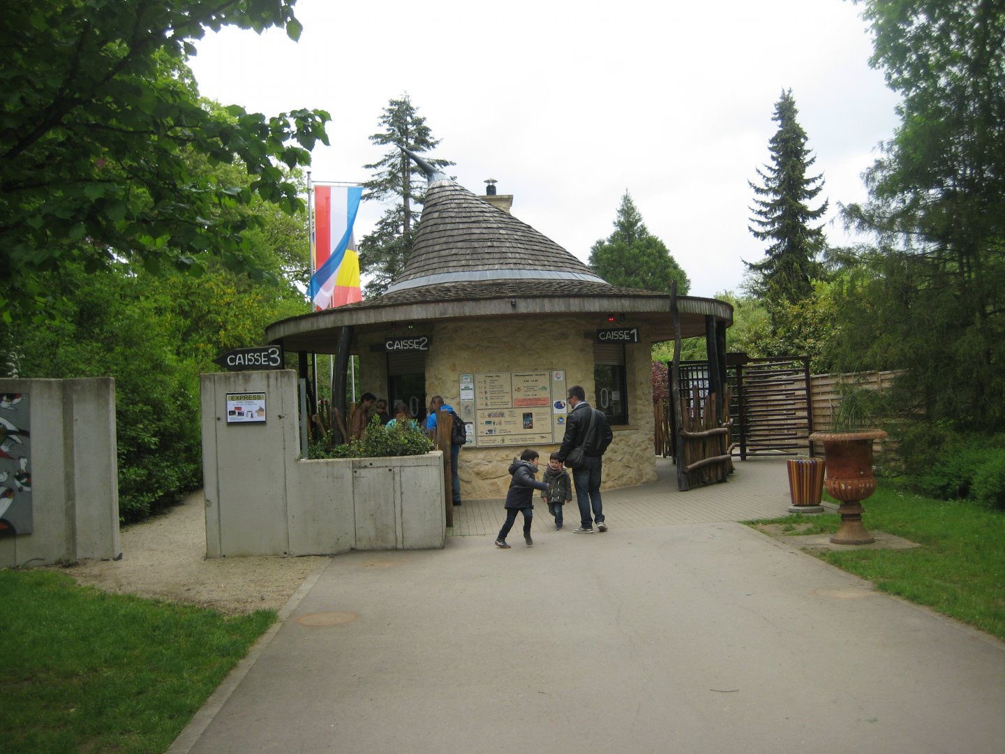 Parc Merveilleux - ticket office
