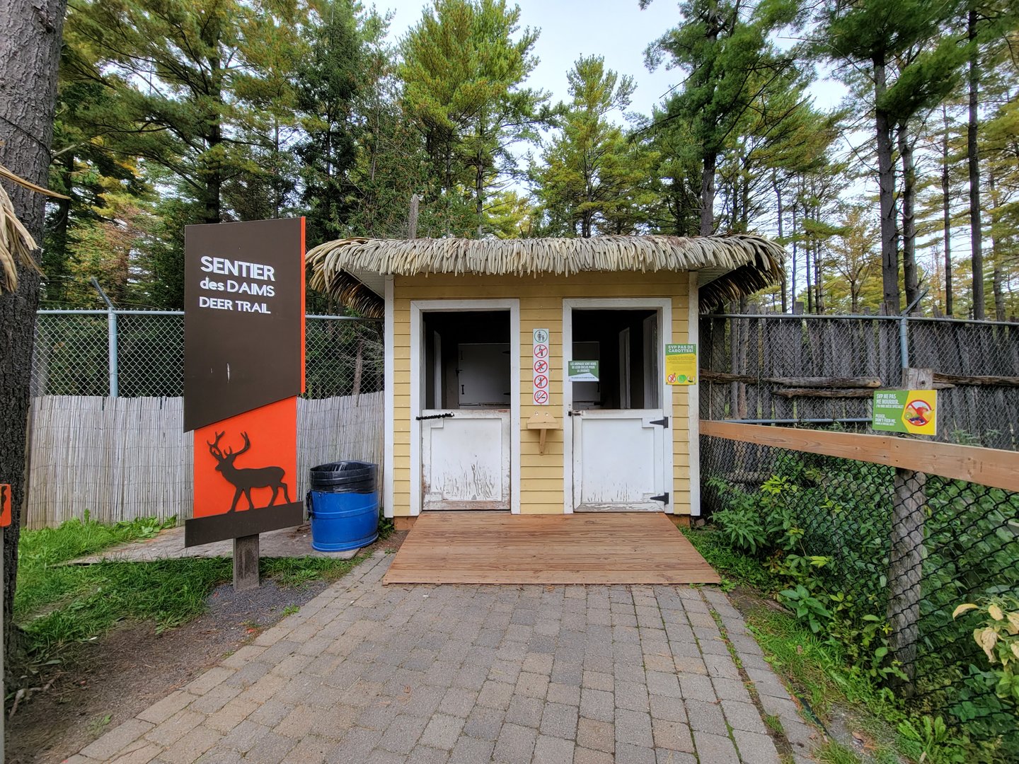 Parc Safari - Farm of the 5 Continents, Deer Trail closed