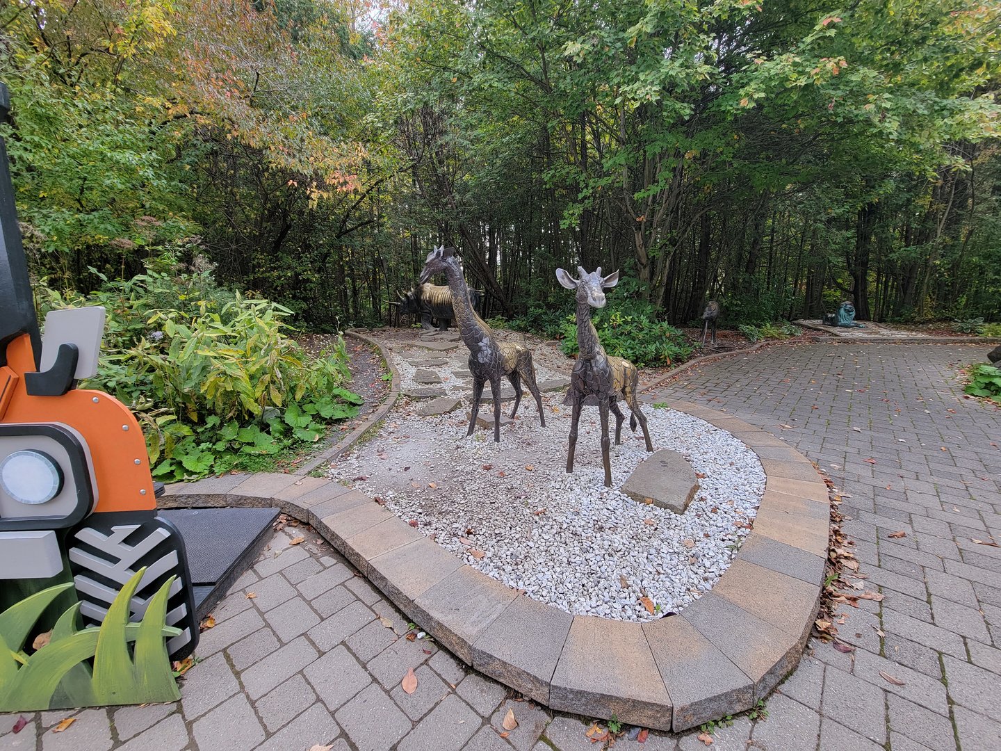 Parc Safari - Sculptures kids can sit on