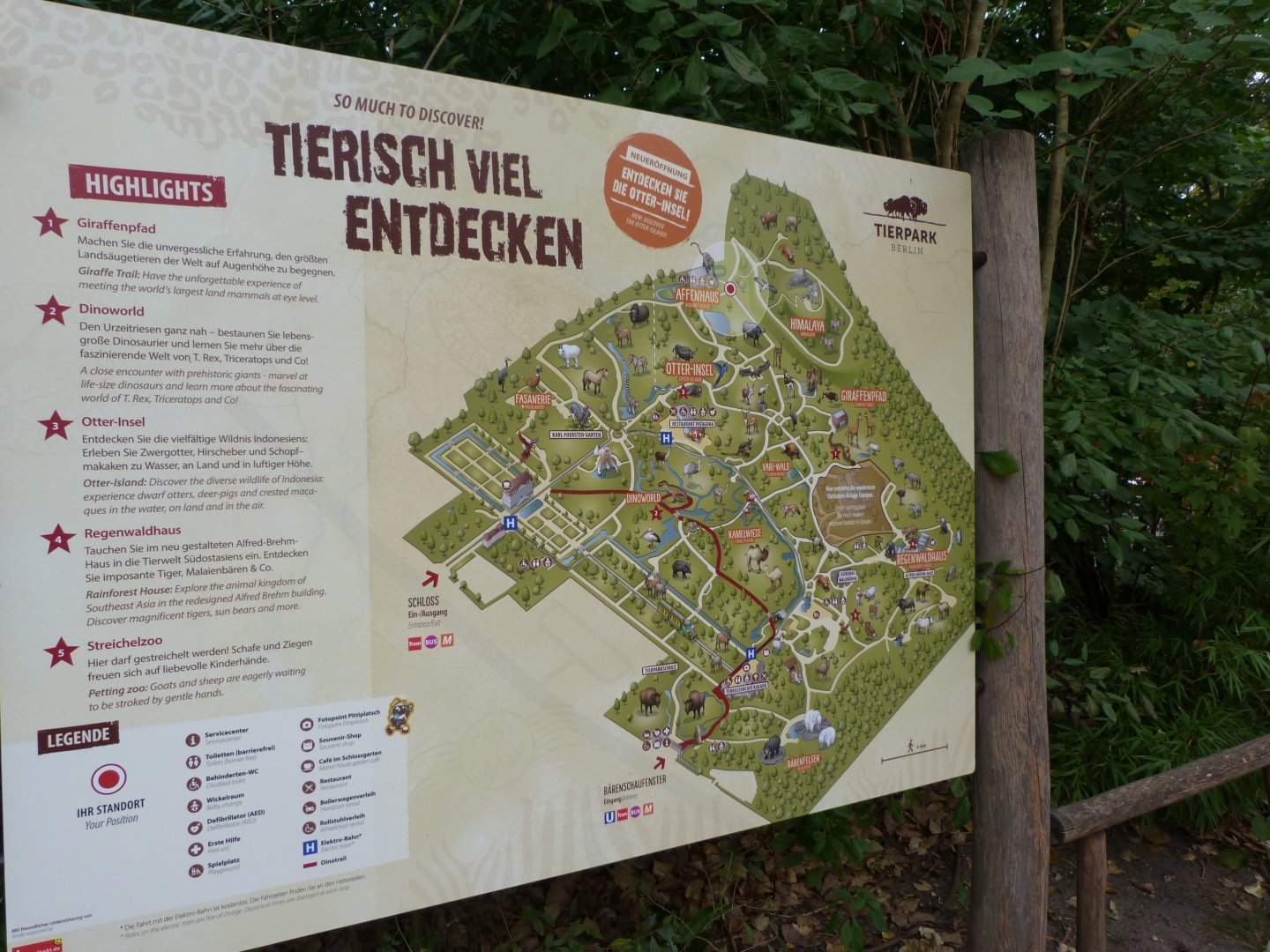 Park map -Tierpark Berlin (2024)
