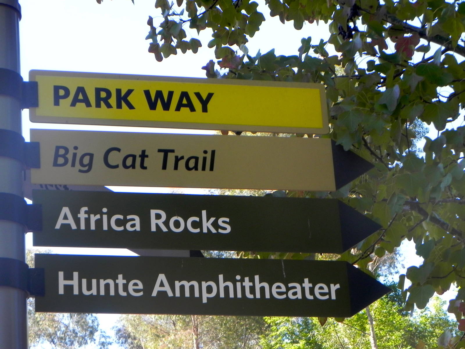 Park Way (formerly known as dog and cat canyon) exhibits