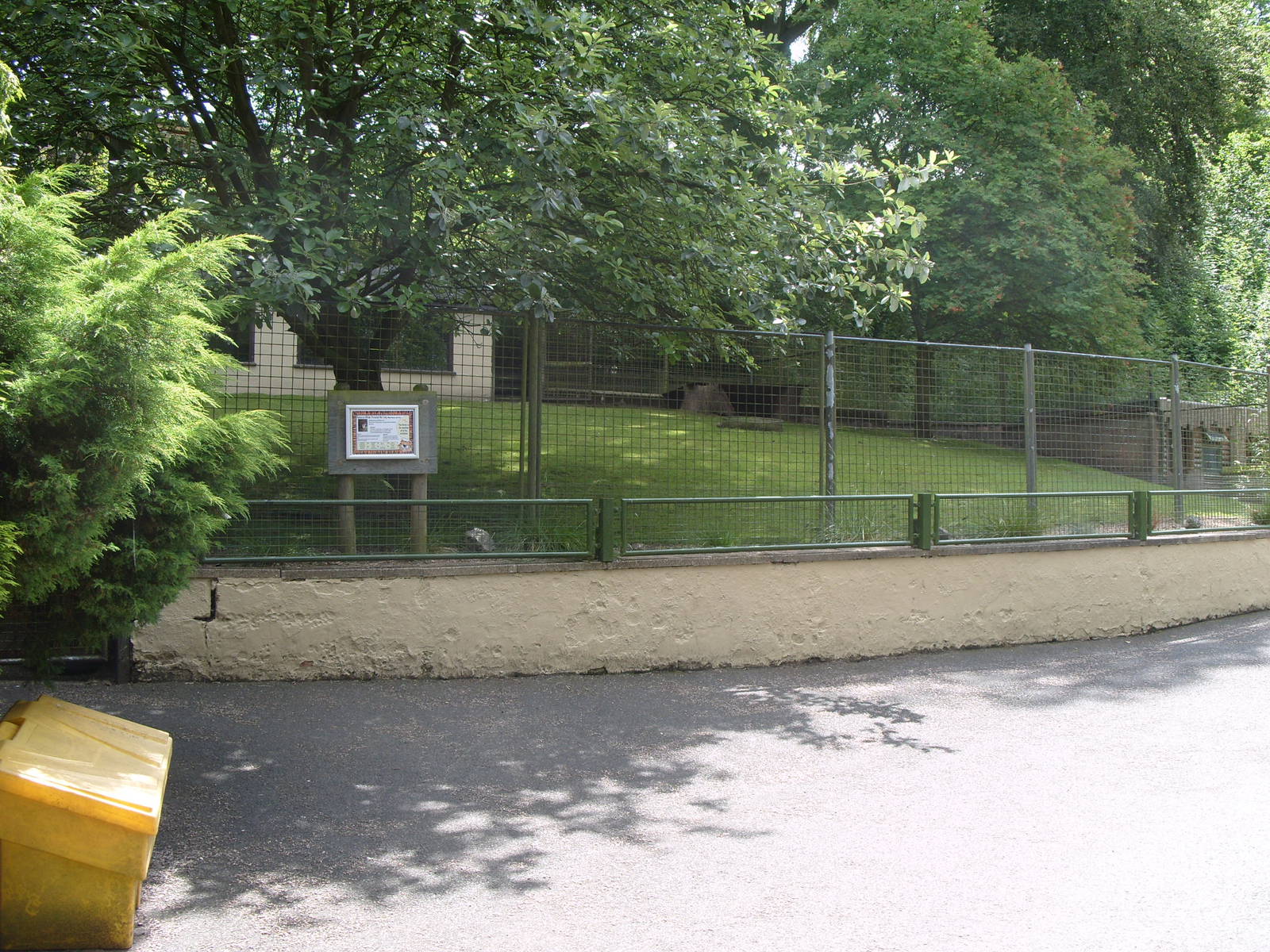 PARMA OR WHITE THROATED WALLABIES ENCLOSURE