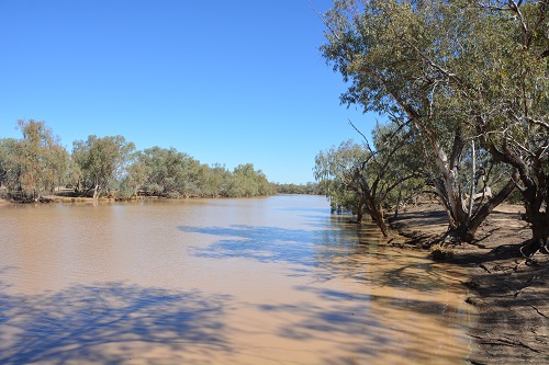 Paroo river.  NSW