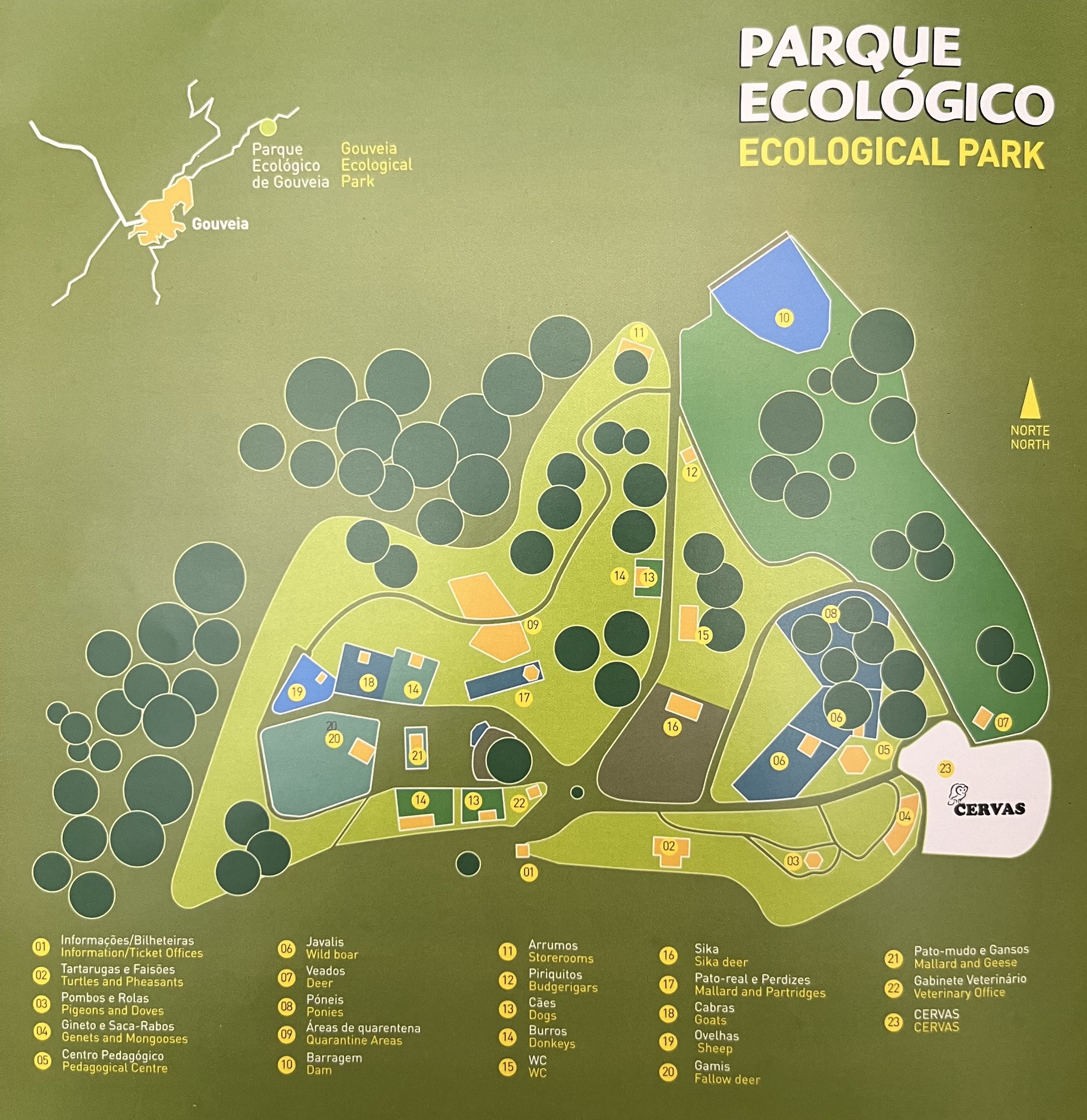 Parque Ecologico Map - undated