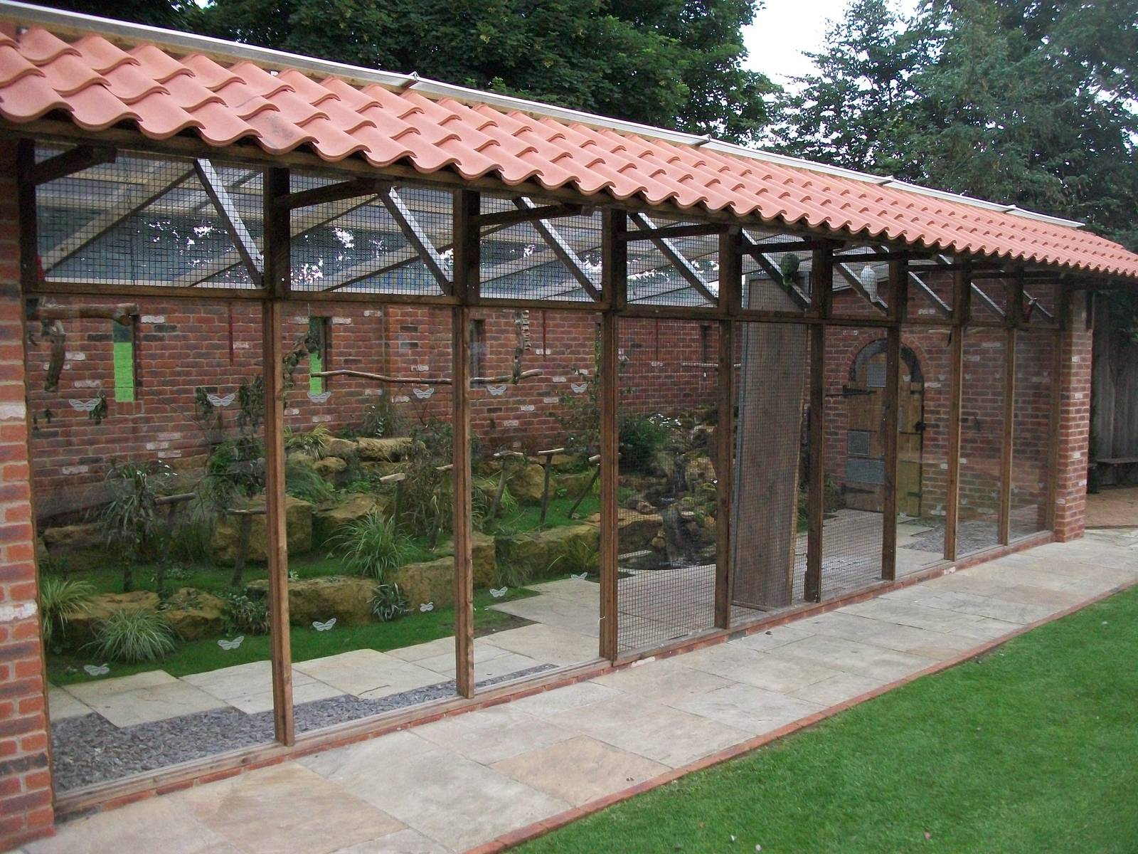 Parrot aviary, 3rd August 2012