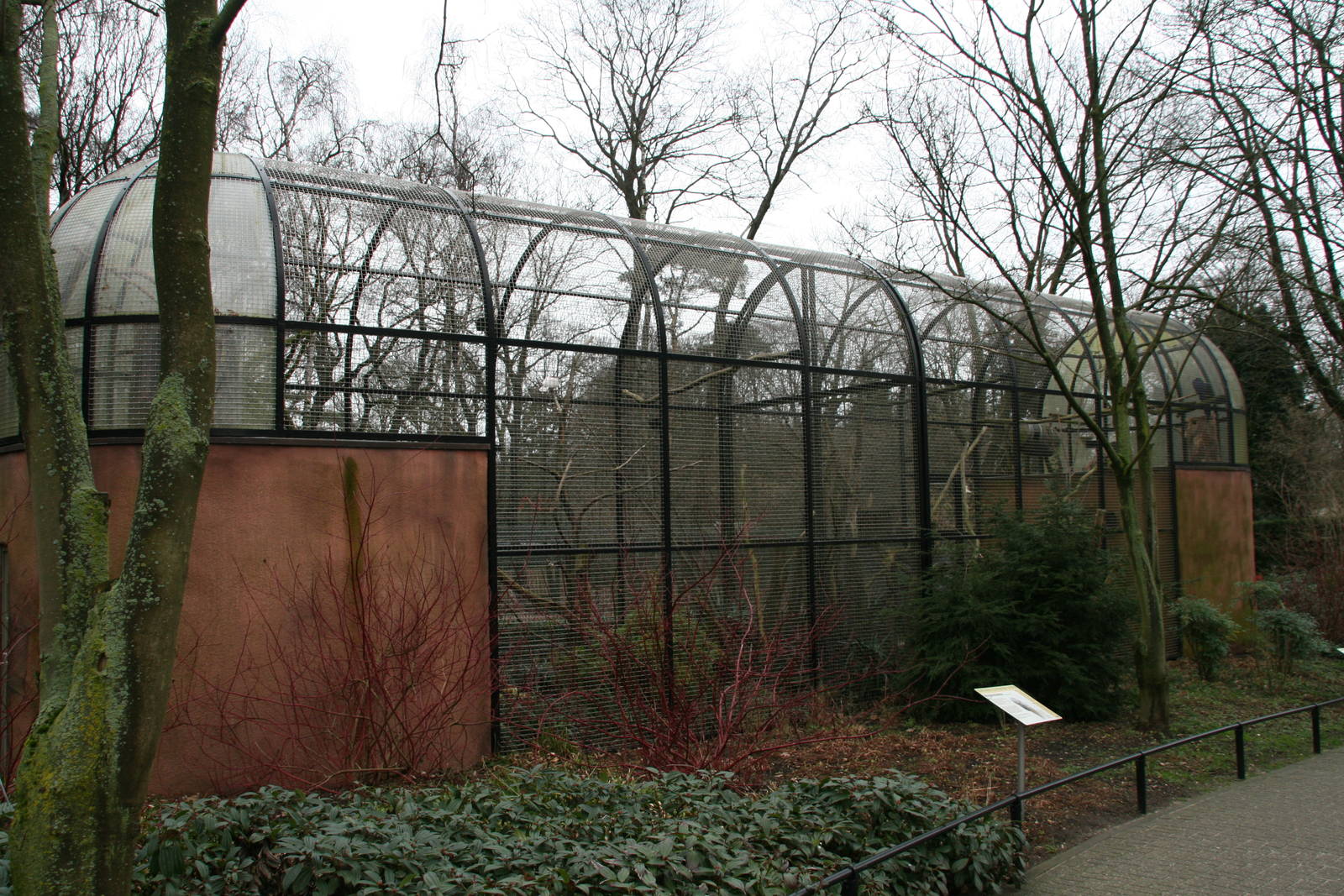 Parrot aviary